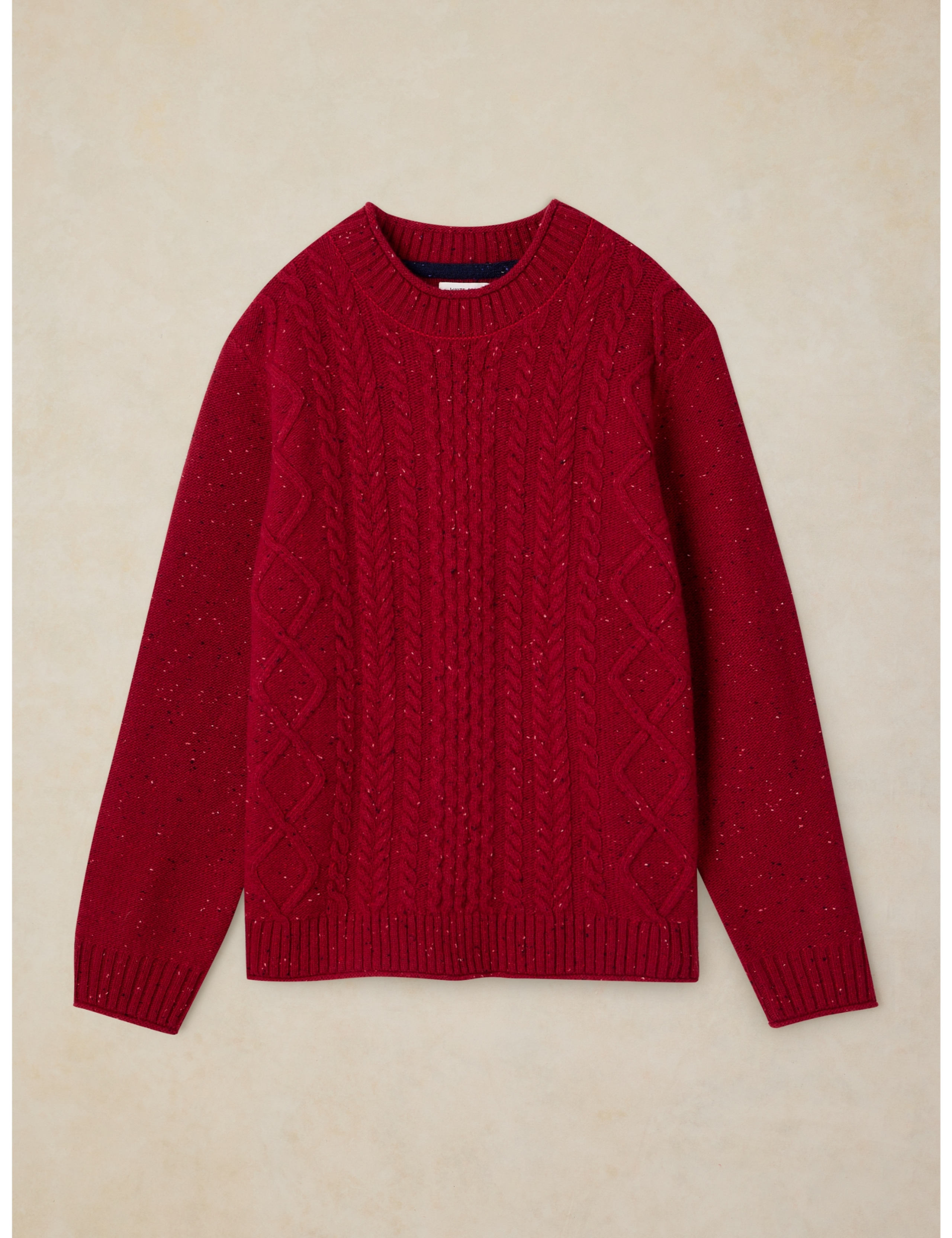 Berkley Wool Rich Cable Crew Neck Jumper 2 of 6