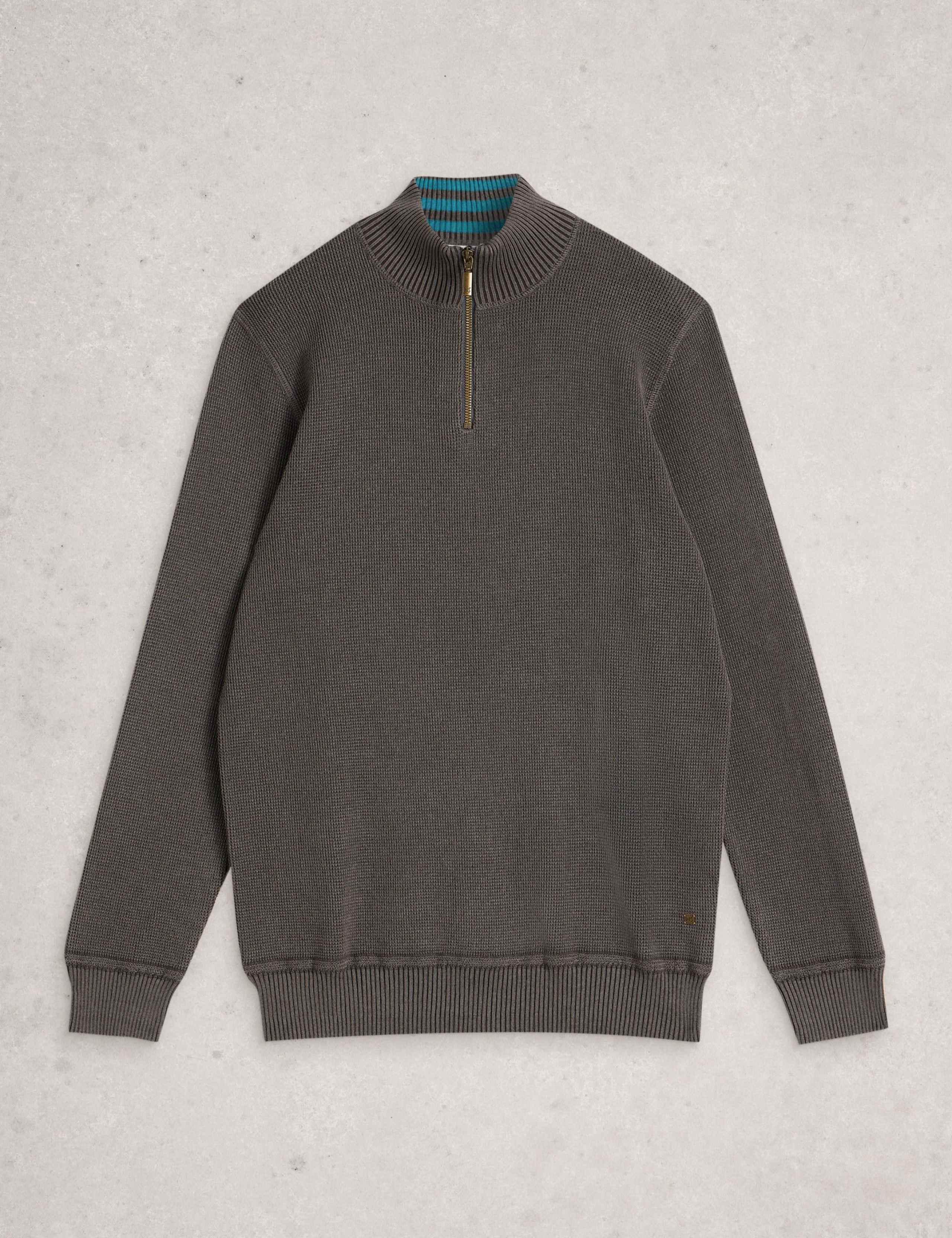 Pure Cotton Funnel Neck Jumper 2 of 6