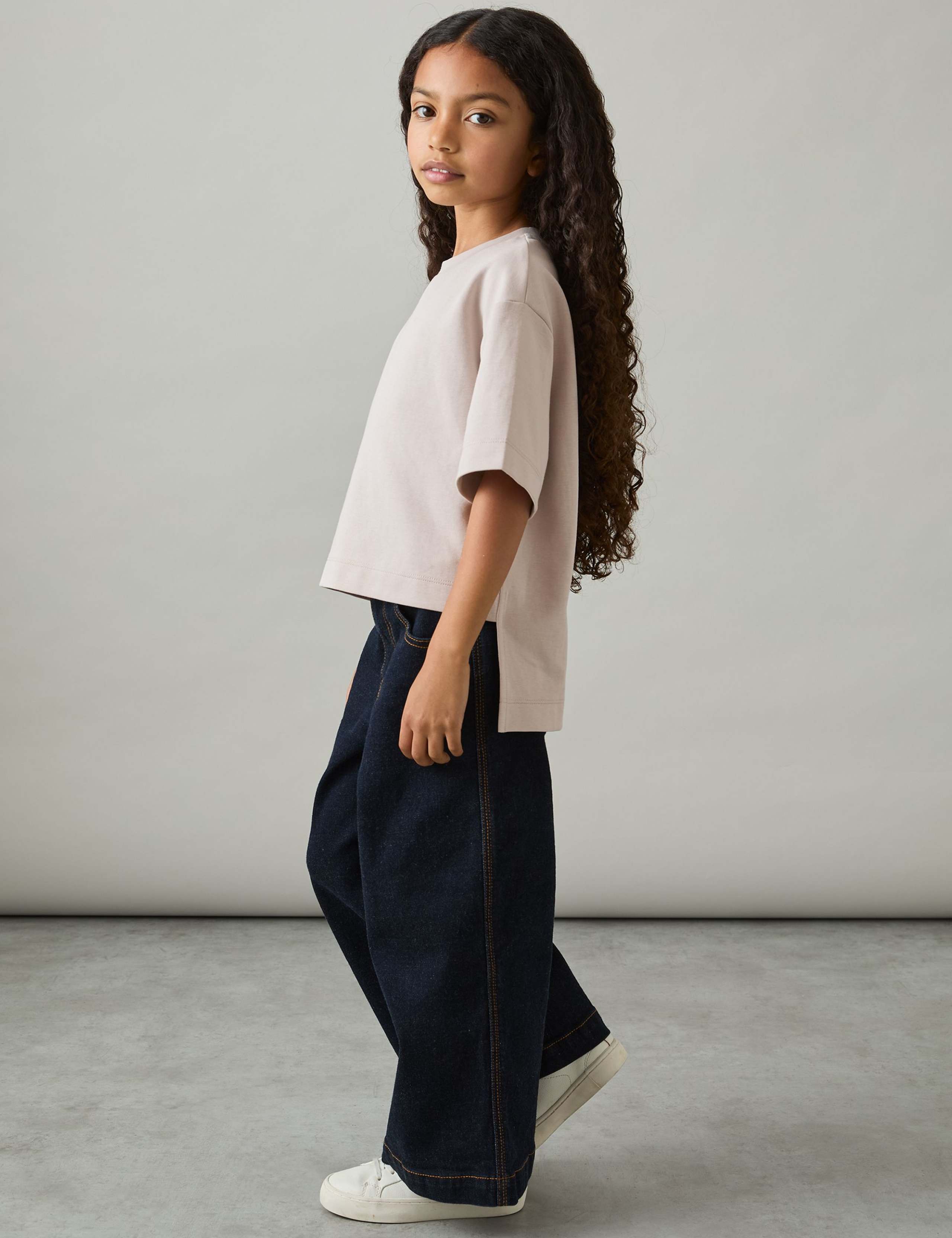 Cotton Rich Oversized T-Shirt (4-14 Yrs) 3 of 4