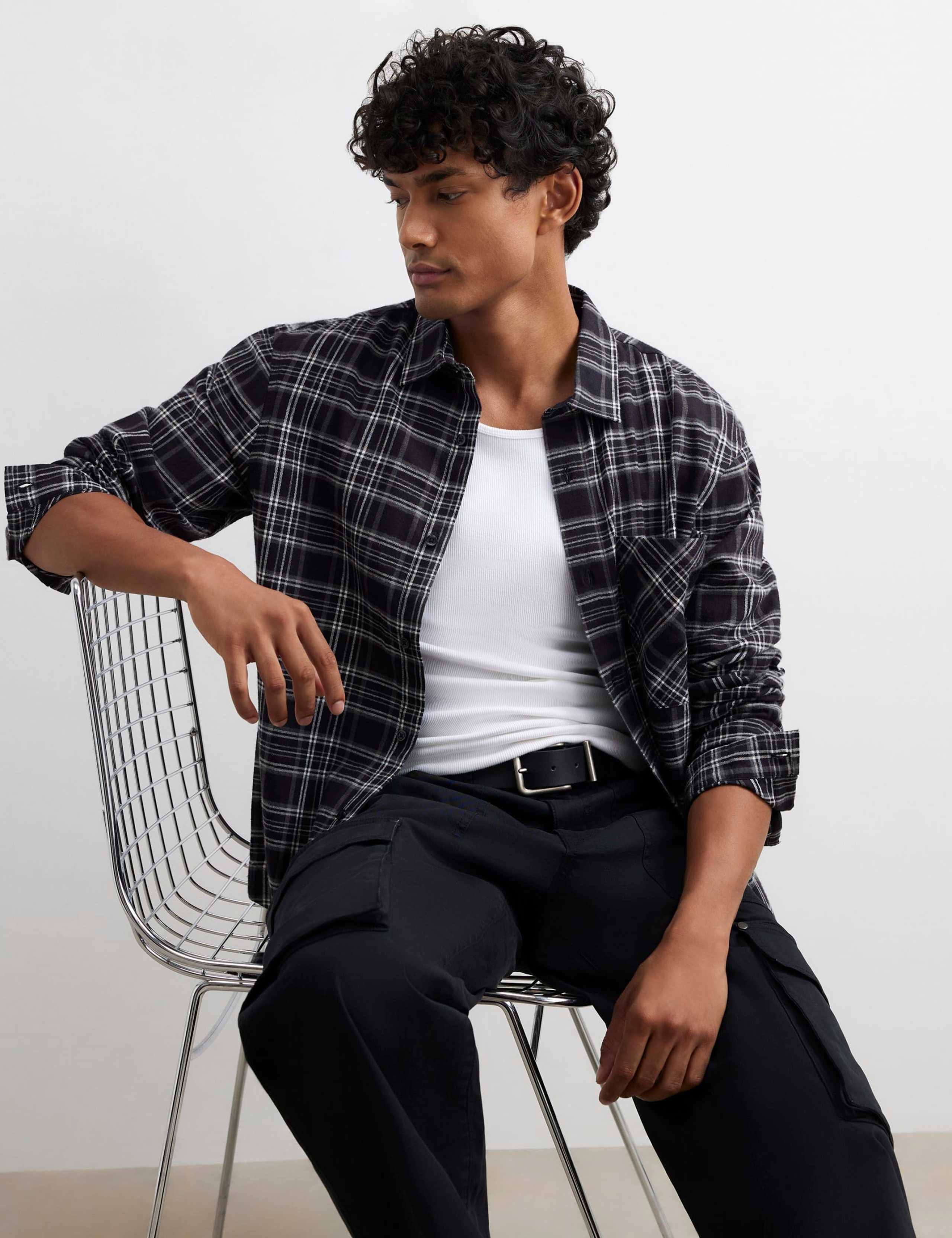 Regular Fit Checked Shirt 3 of 6