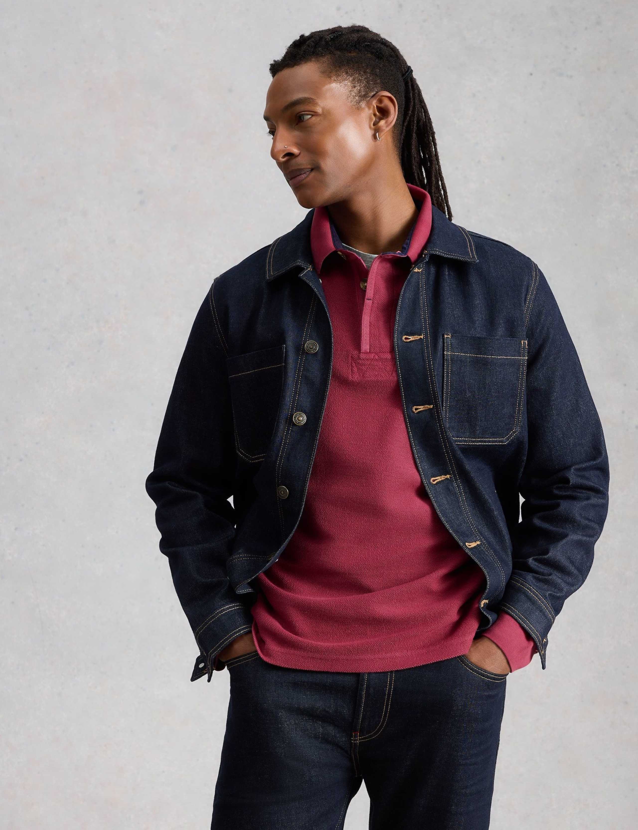 Pure Cotton Collar Sweatshirt 2 of 6