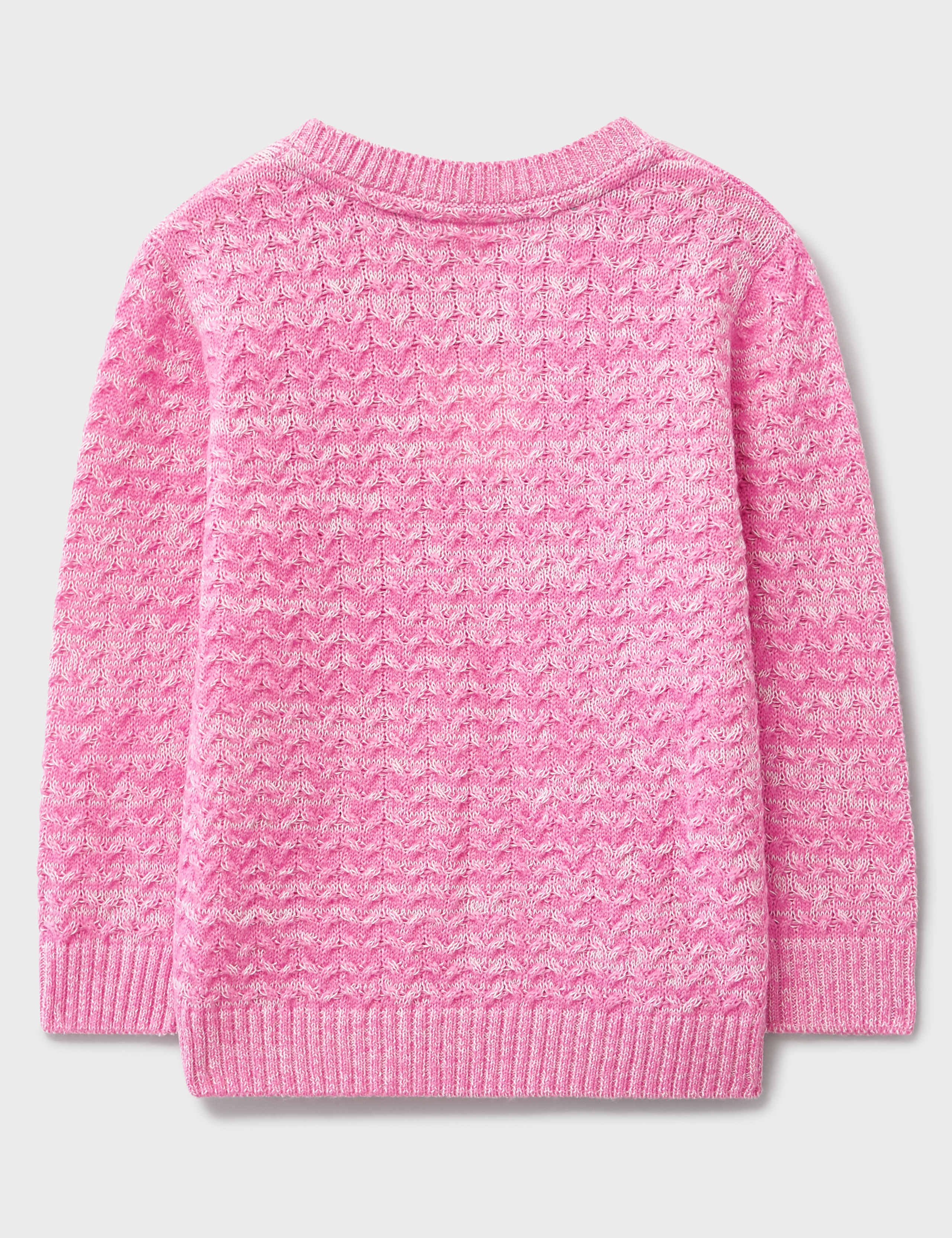 Cotton Blend Cable Knit Jumper (3-12 Yrs) 2 of 3