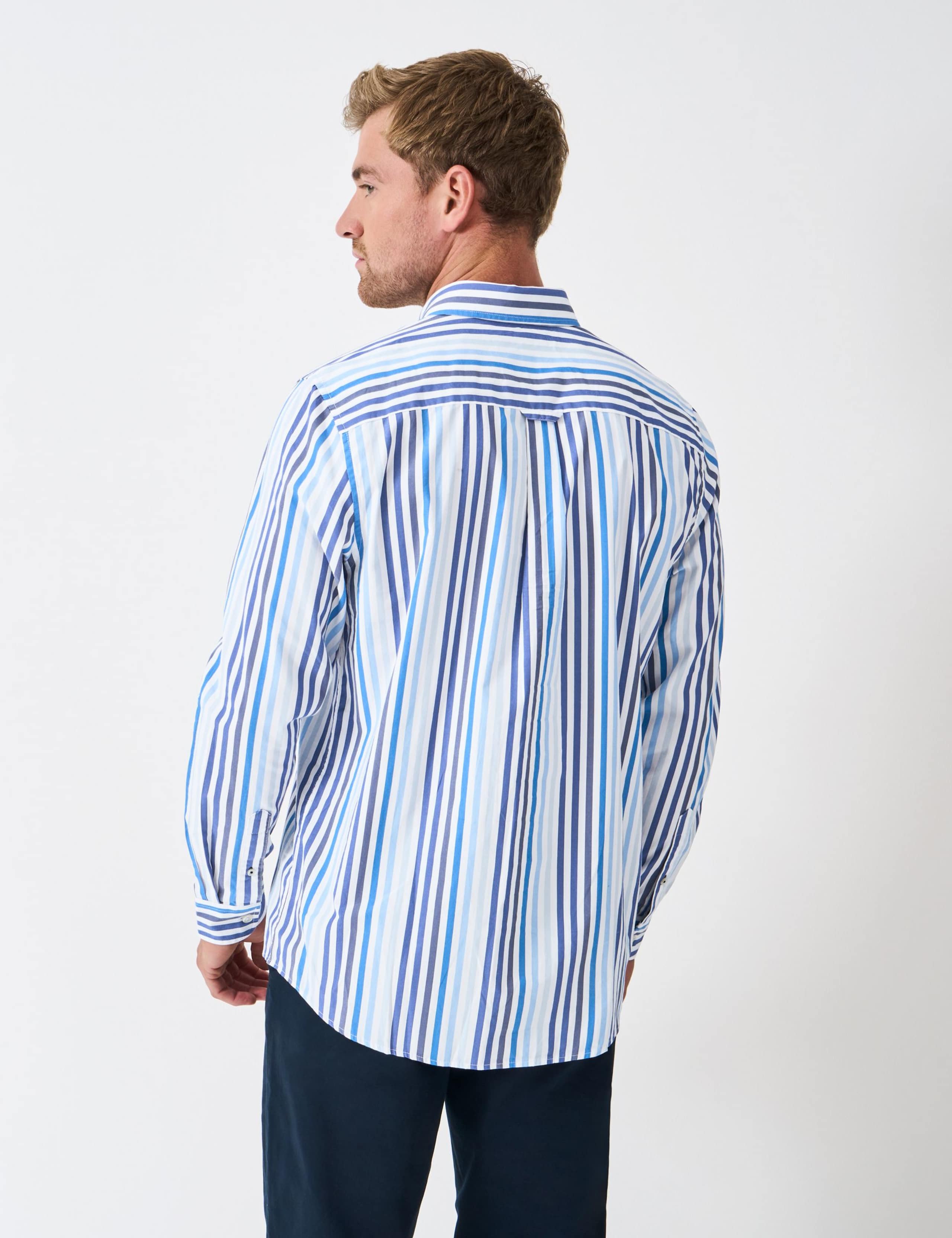 Slim Fit Pure Cotton Striped Oxford Shirt 5 of 5