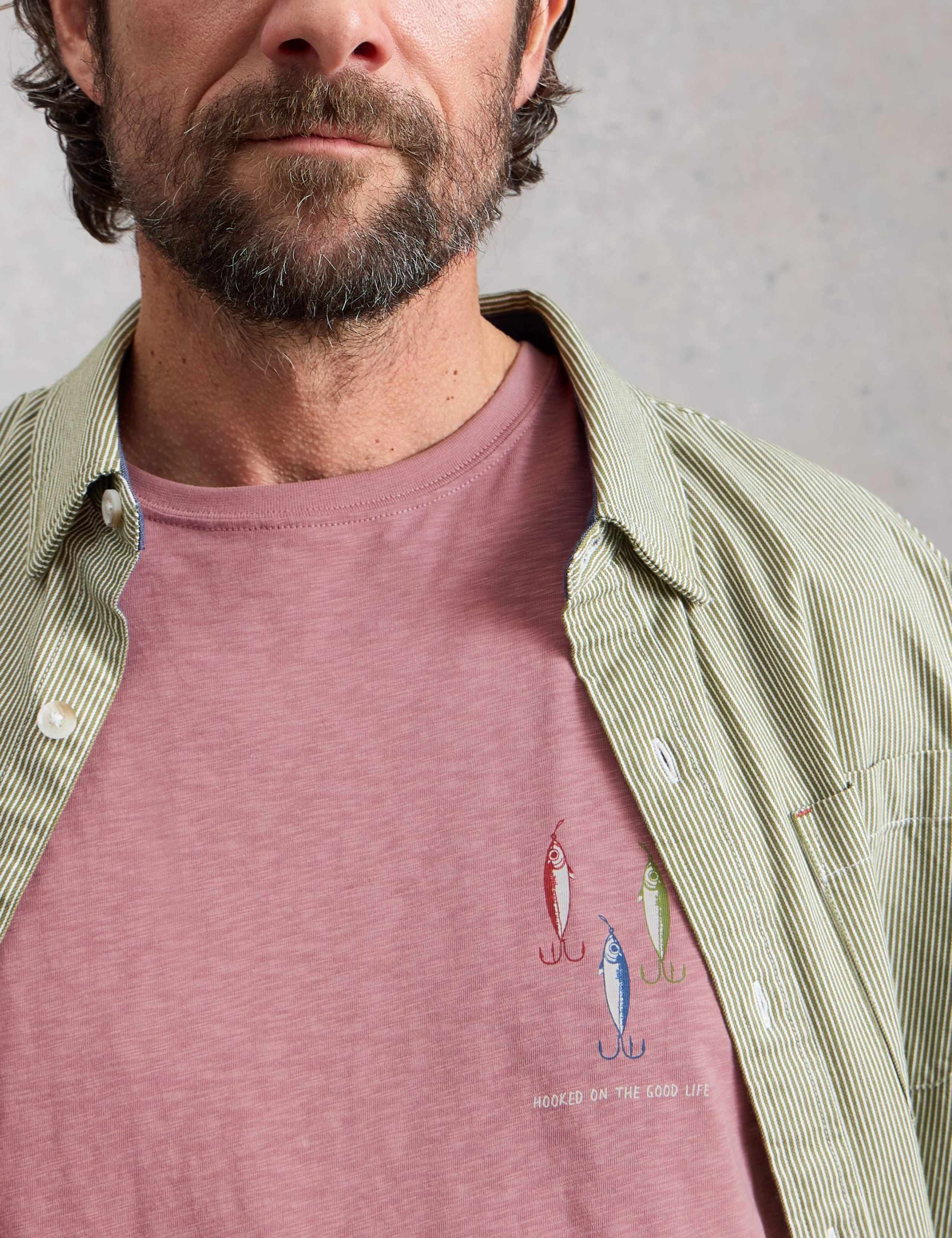 Pure Cotton Crew Neck T-Shirt 5 of 6