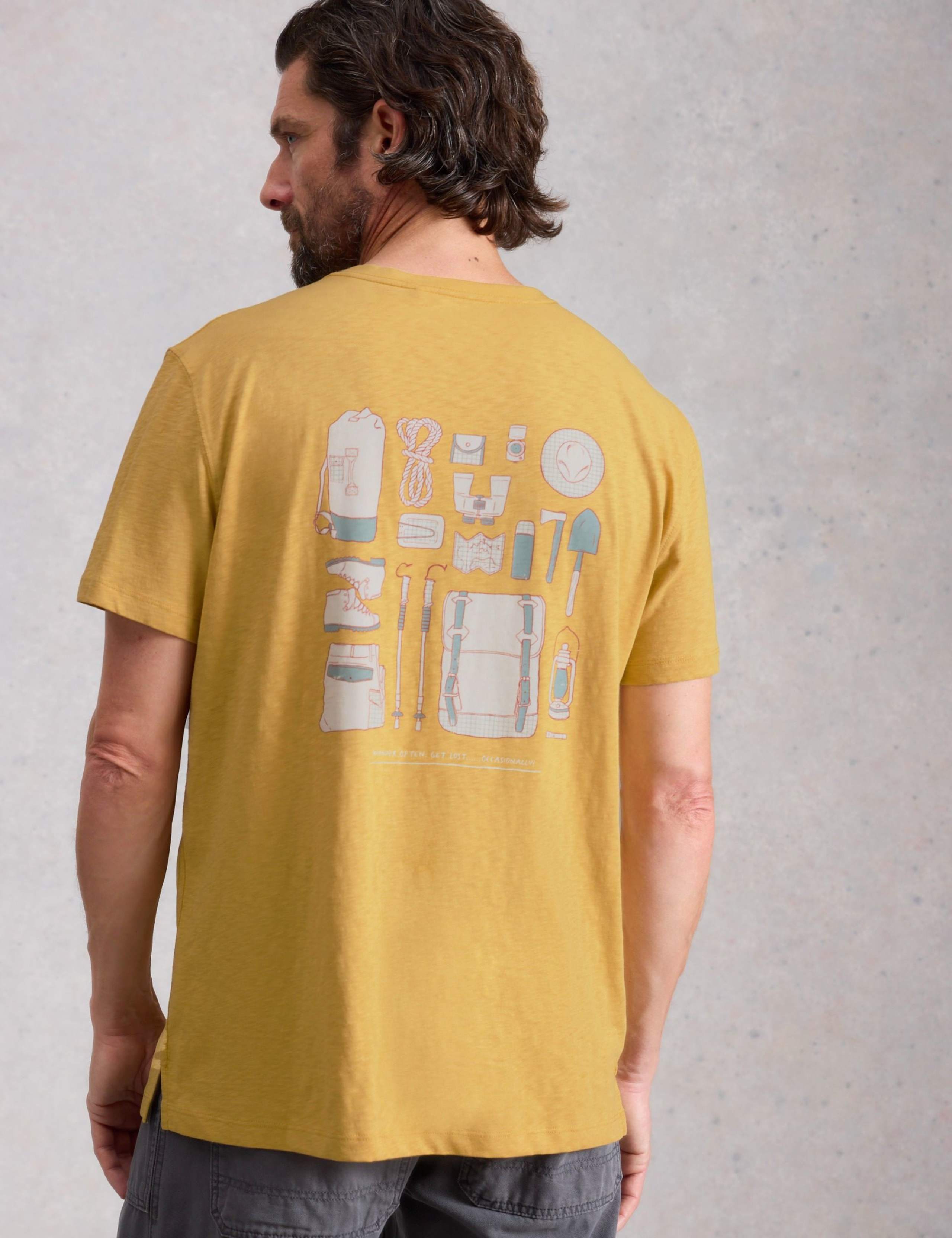 Pure Cotton Camping Graphic T-Shirt 5 of 6