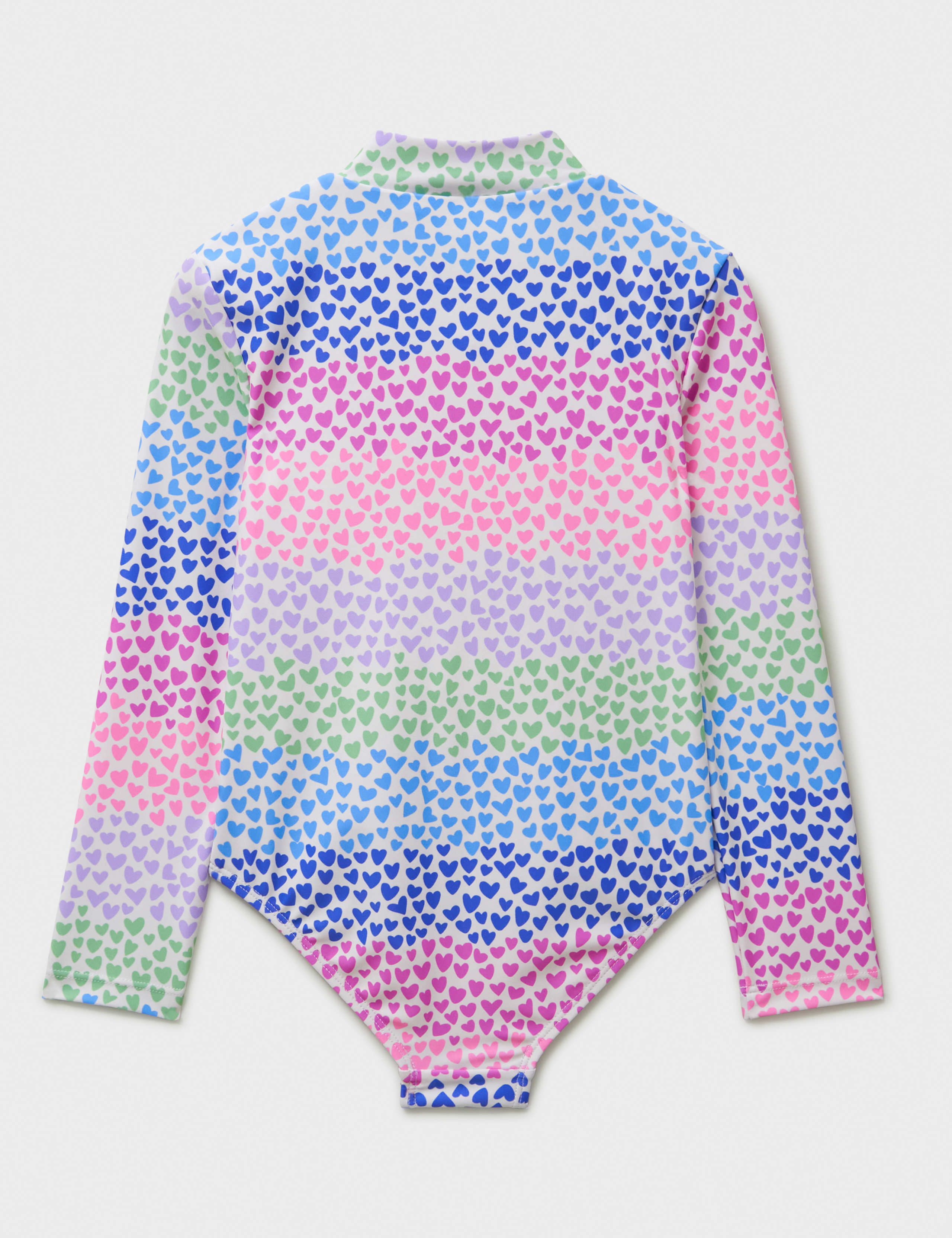 Heart Long Sleeve Swimsuit (3-12 Yrs) 2 of 3