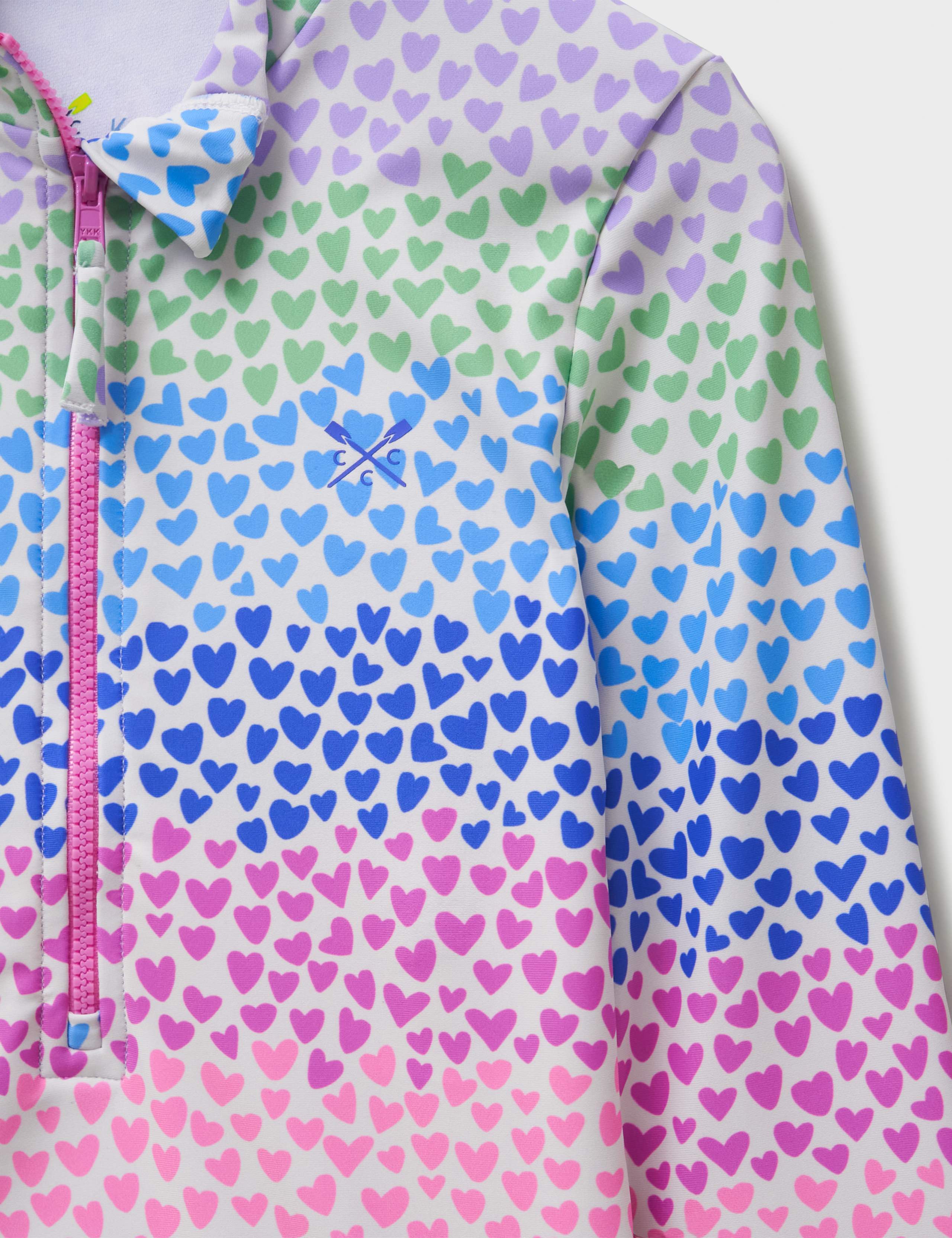 Heart Long Sleeve Swimsuit (3-12 Yrs) 3 of 3