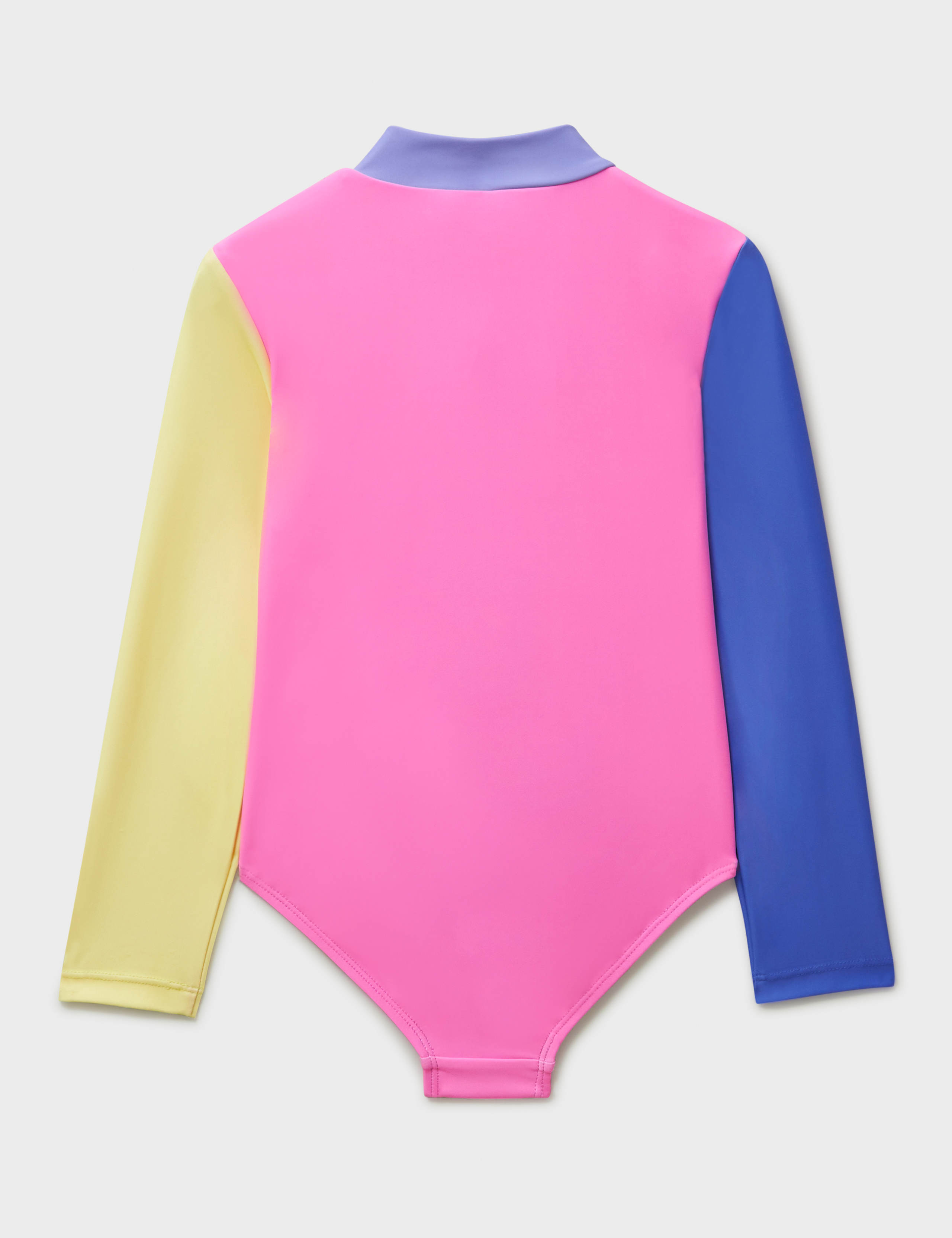 Colour Block Long Sleeve Swimsuit (3-12 Yrs) 2 of 3