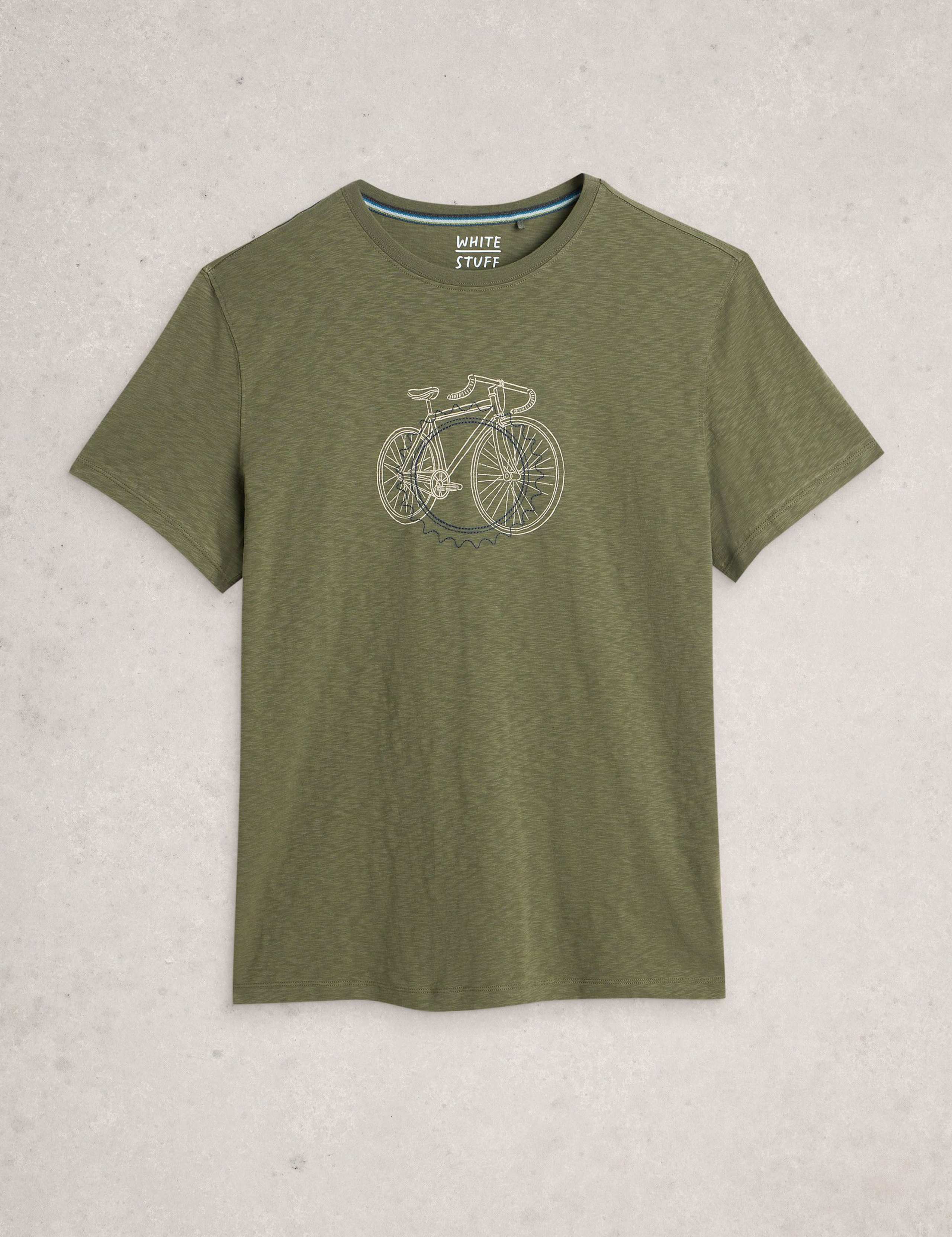 Pure Cotton Bicycle Cogs Graphic T-Shirt 2 of 6