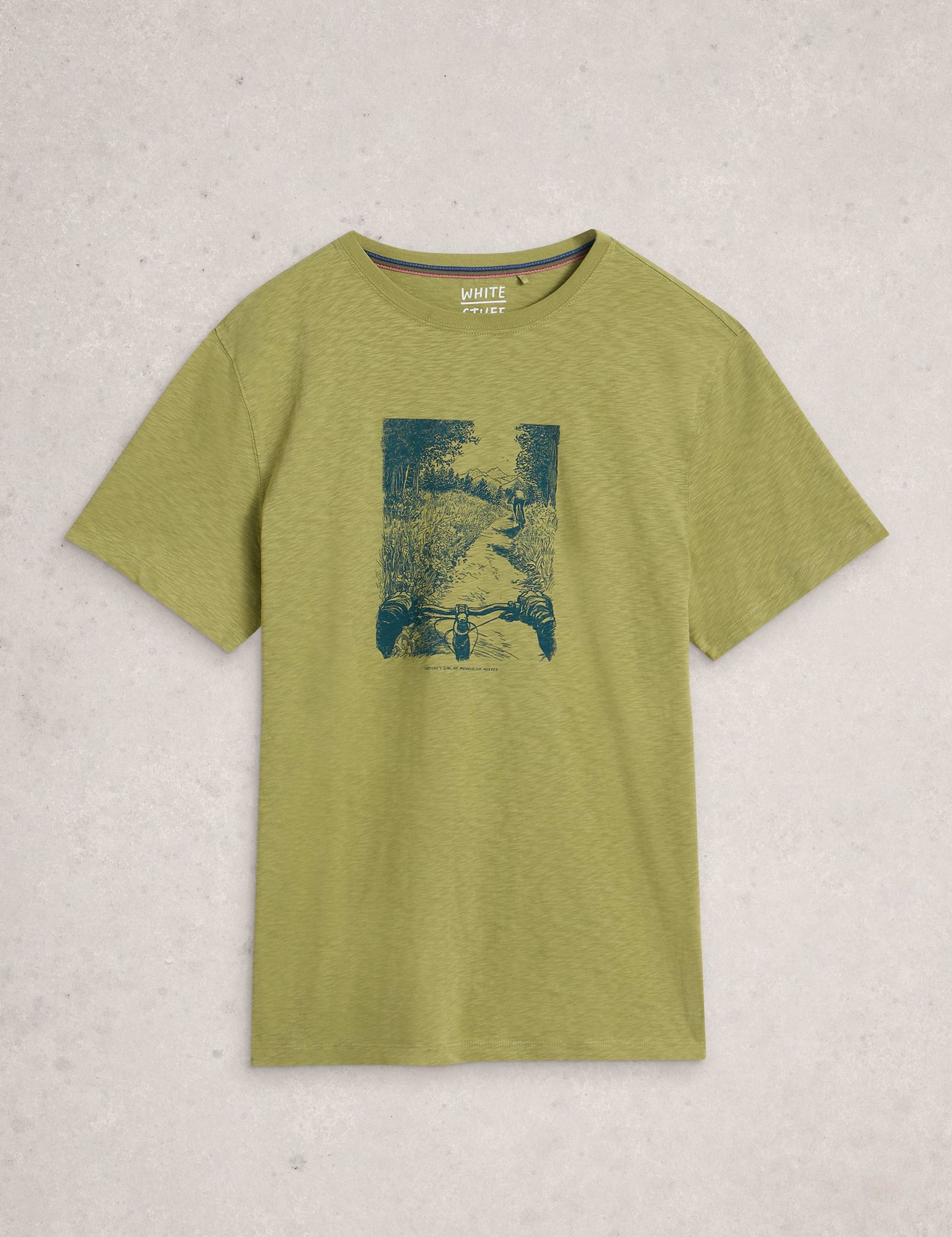 Pure Cotton Nature Graphic T-Shirt 2 of 6