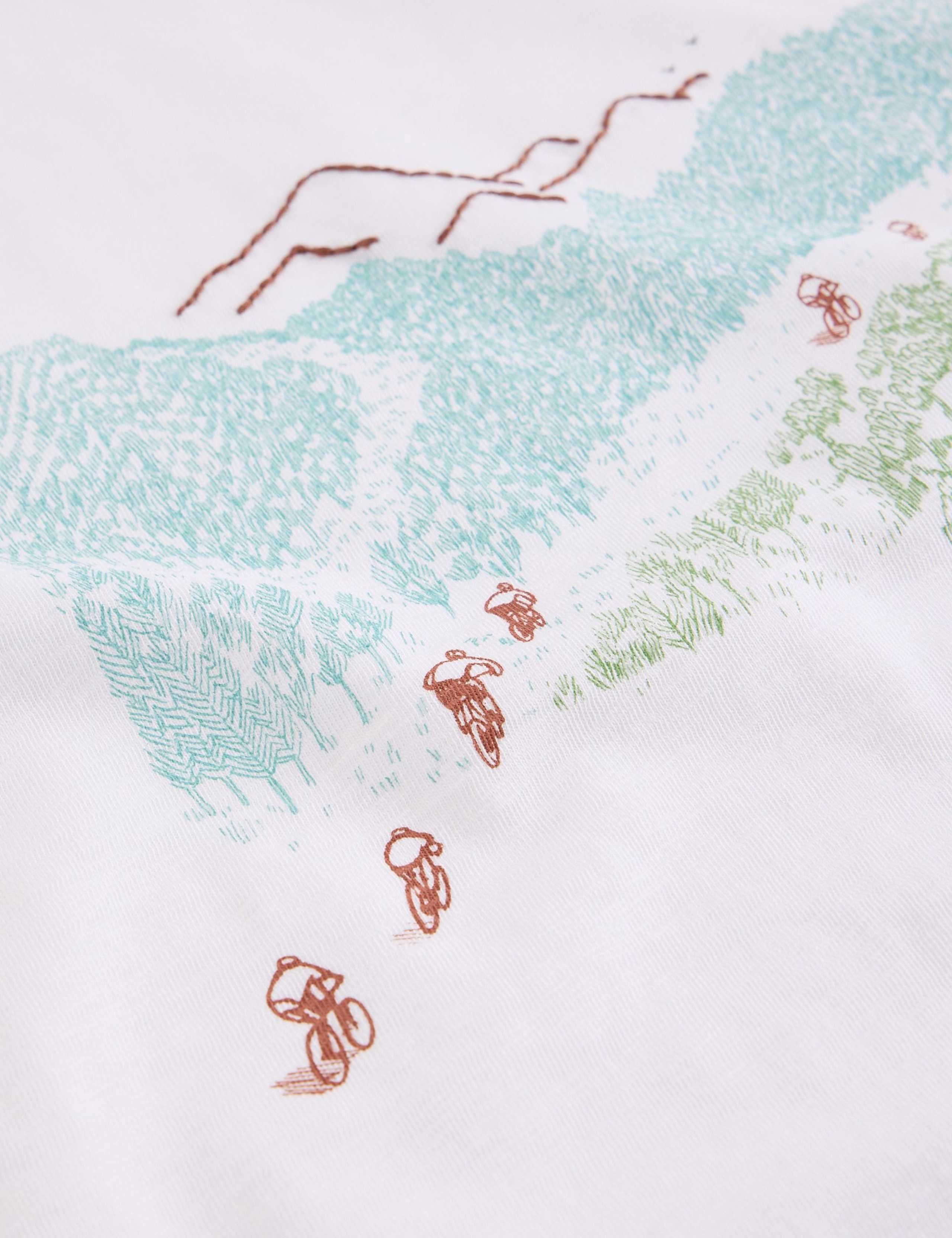 Pure Cotton Pedal Graphic T-Shirt 5 of 6