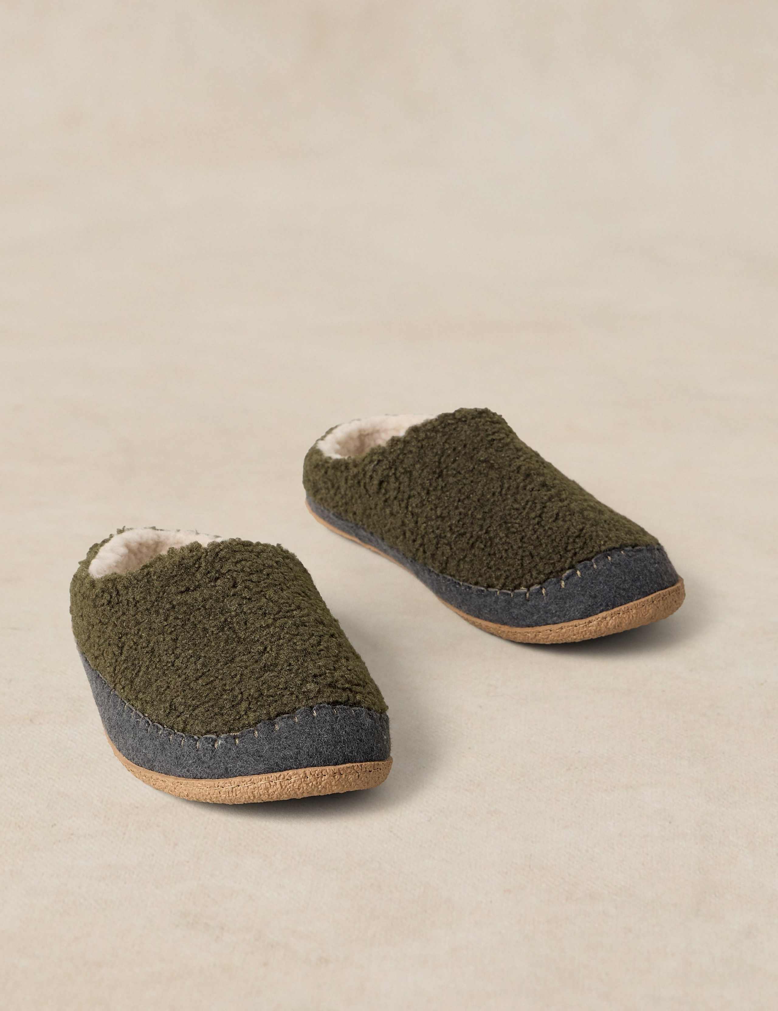 Borg Mule Slippers 2 of 4