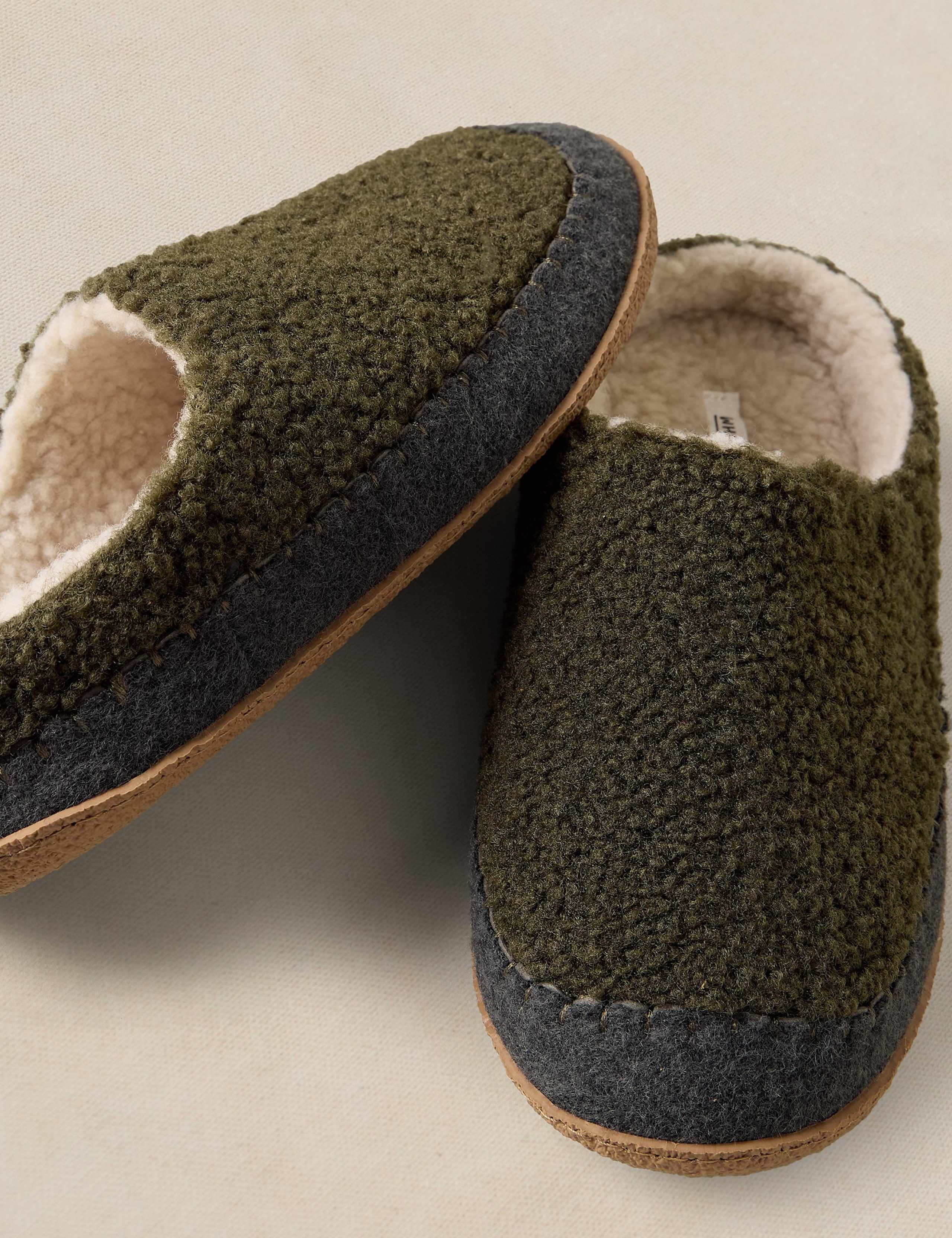 Borg Mule Slippers 4 of 4