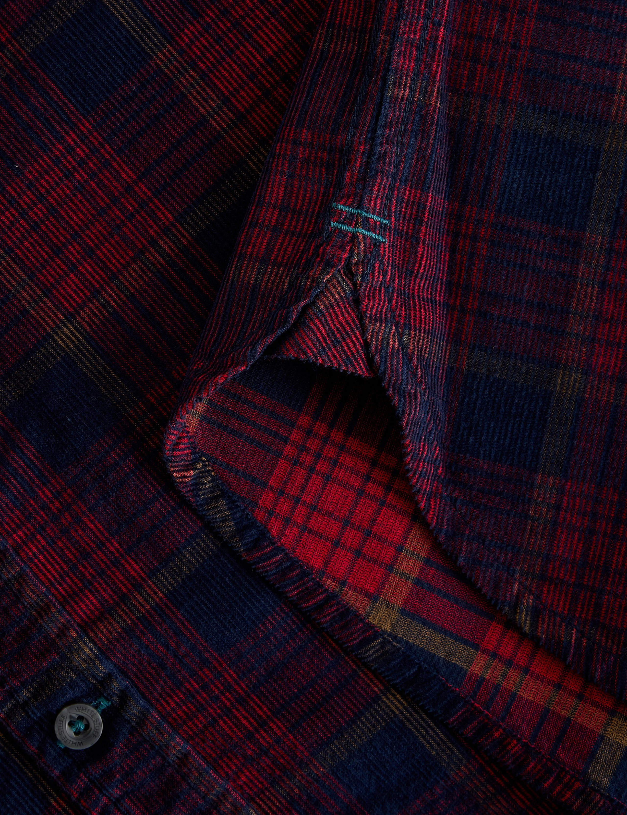 Pure Cotton Corduroy Check Shirt 6 of 6