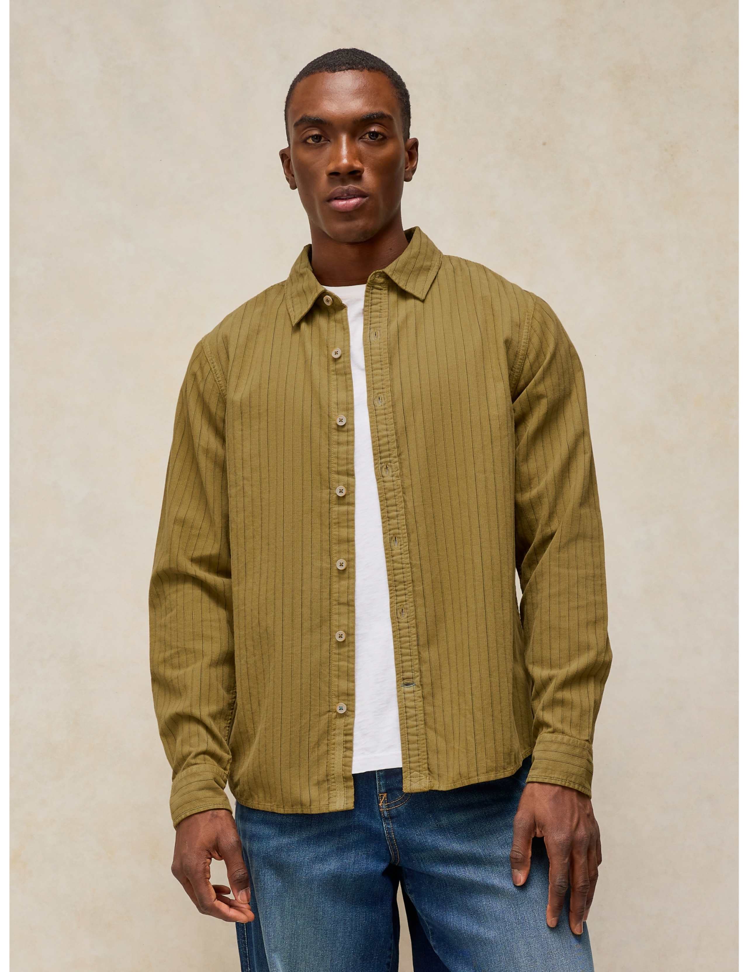 Pure Cotton Corduroy Shirt 1 of 6