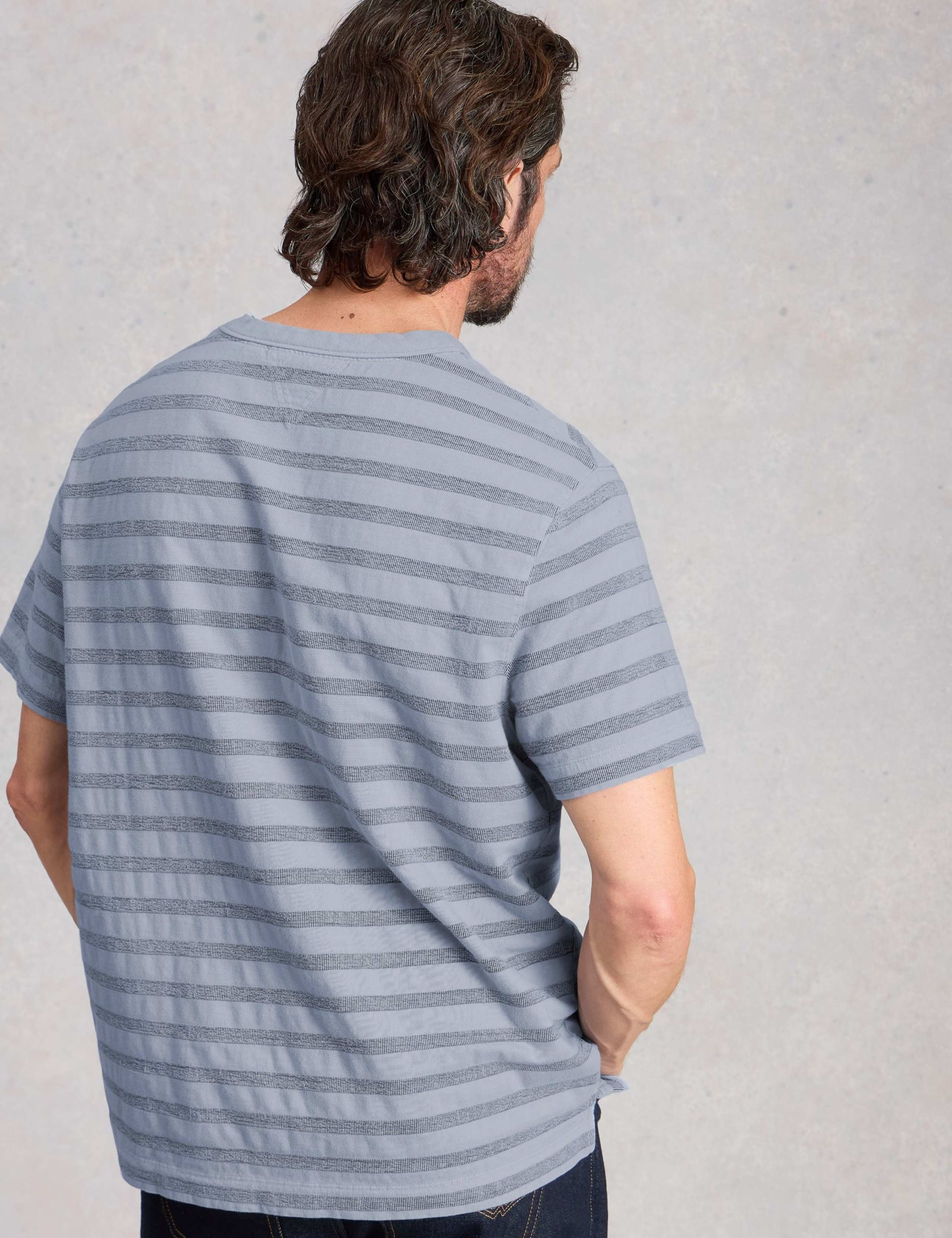 Pure Cotton Striped T-Shirt 3 of 6