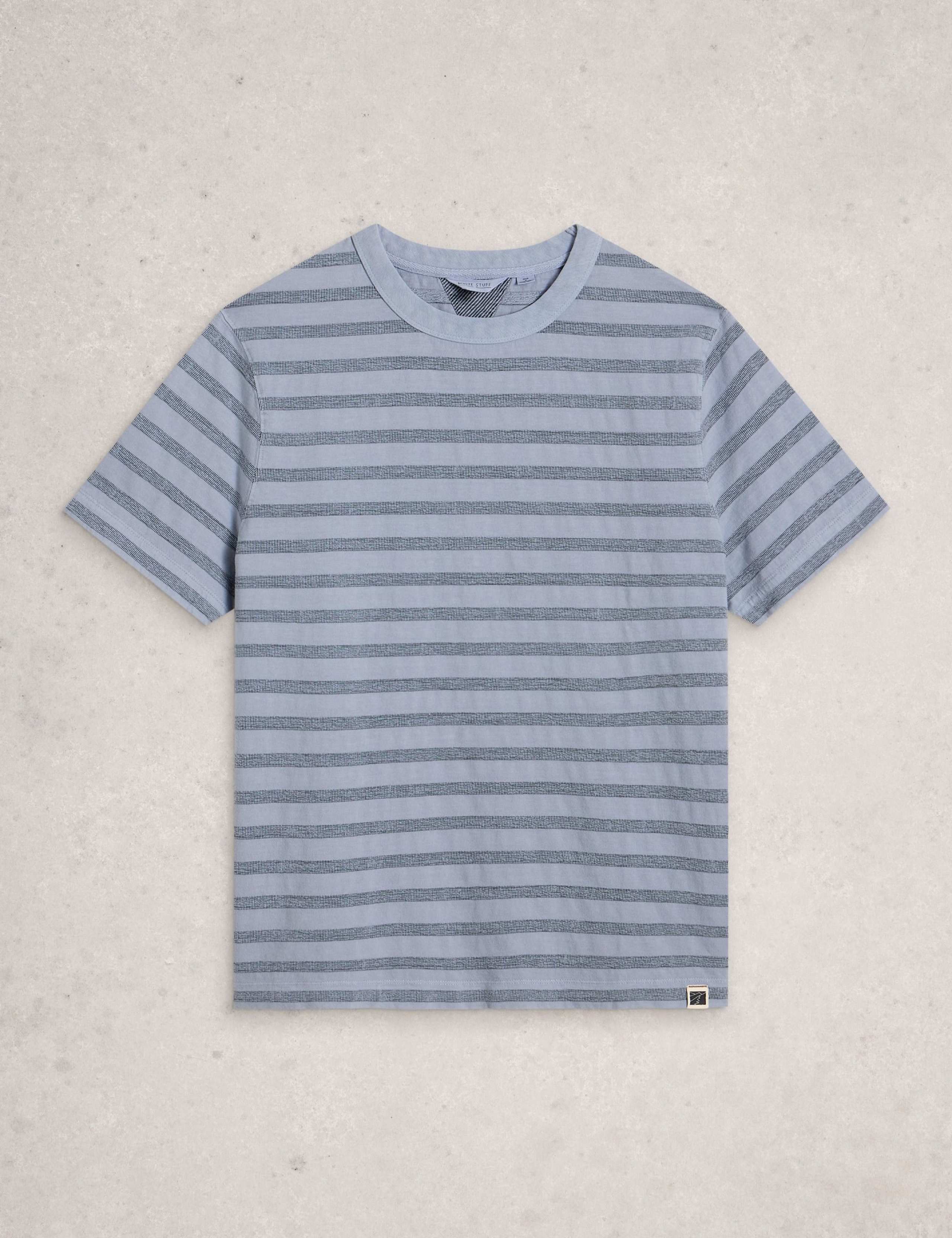 Pure Cotton Striped T-Shirt 2 of 6