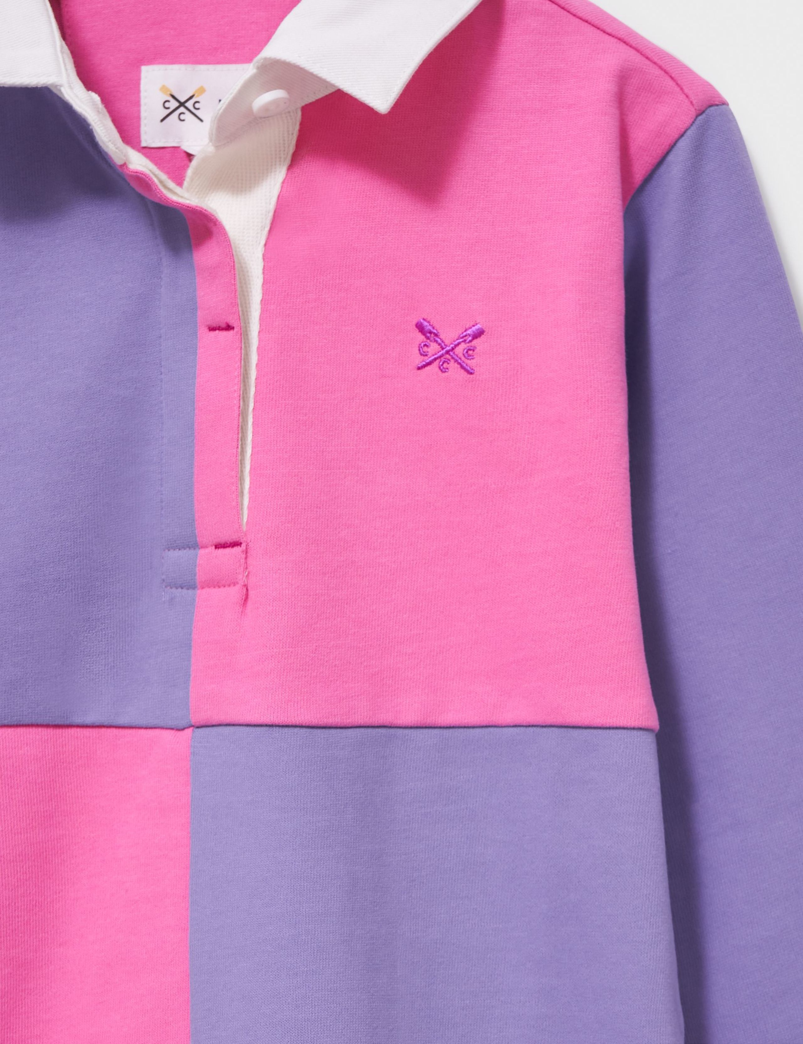 Pure Cotton Harlequin Rugby Shirt (3-12 Yrs) 2 of 3