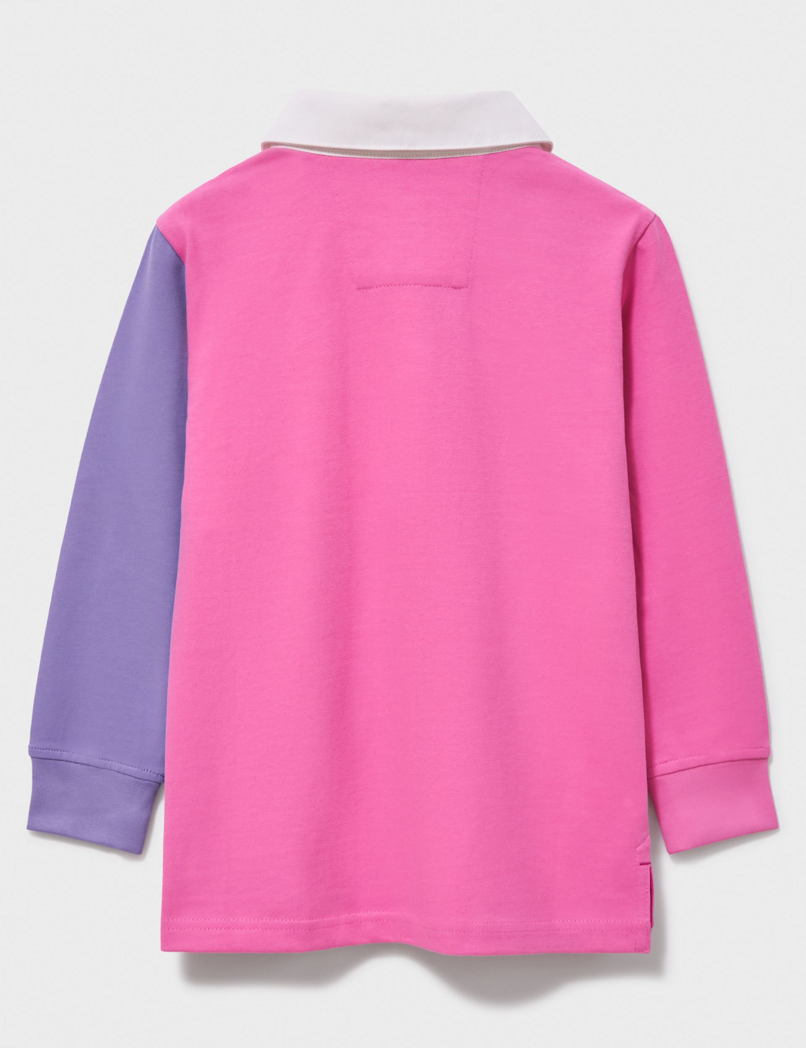 Pure Cotton Harlequin Rugby Shirt (3-12 Yrs) 3 of 3