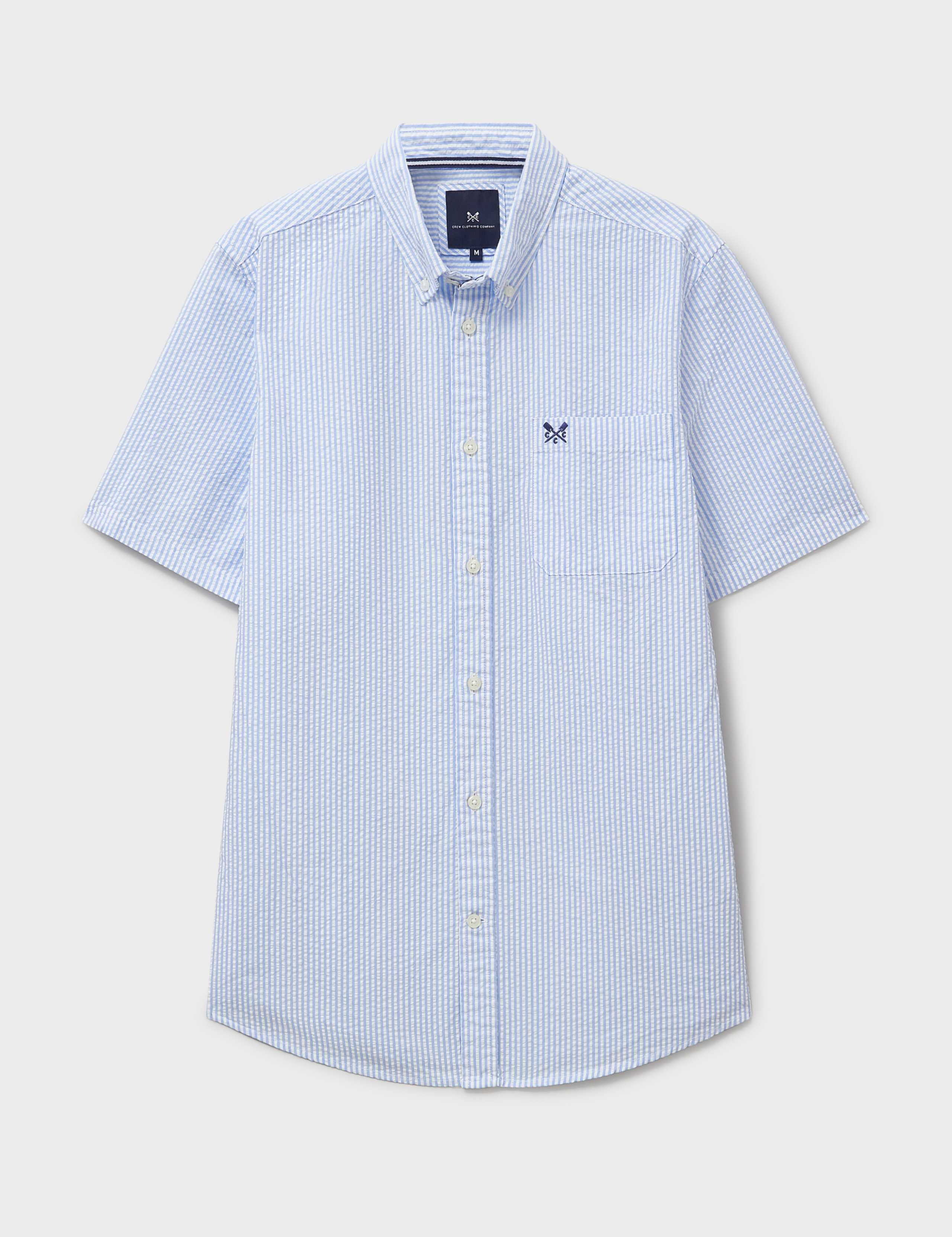 Pure Cotton Seersucker Short Sleeve Shirt 2 of 5