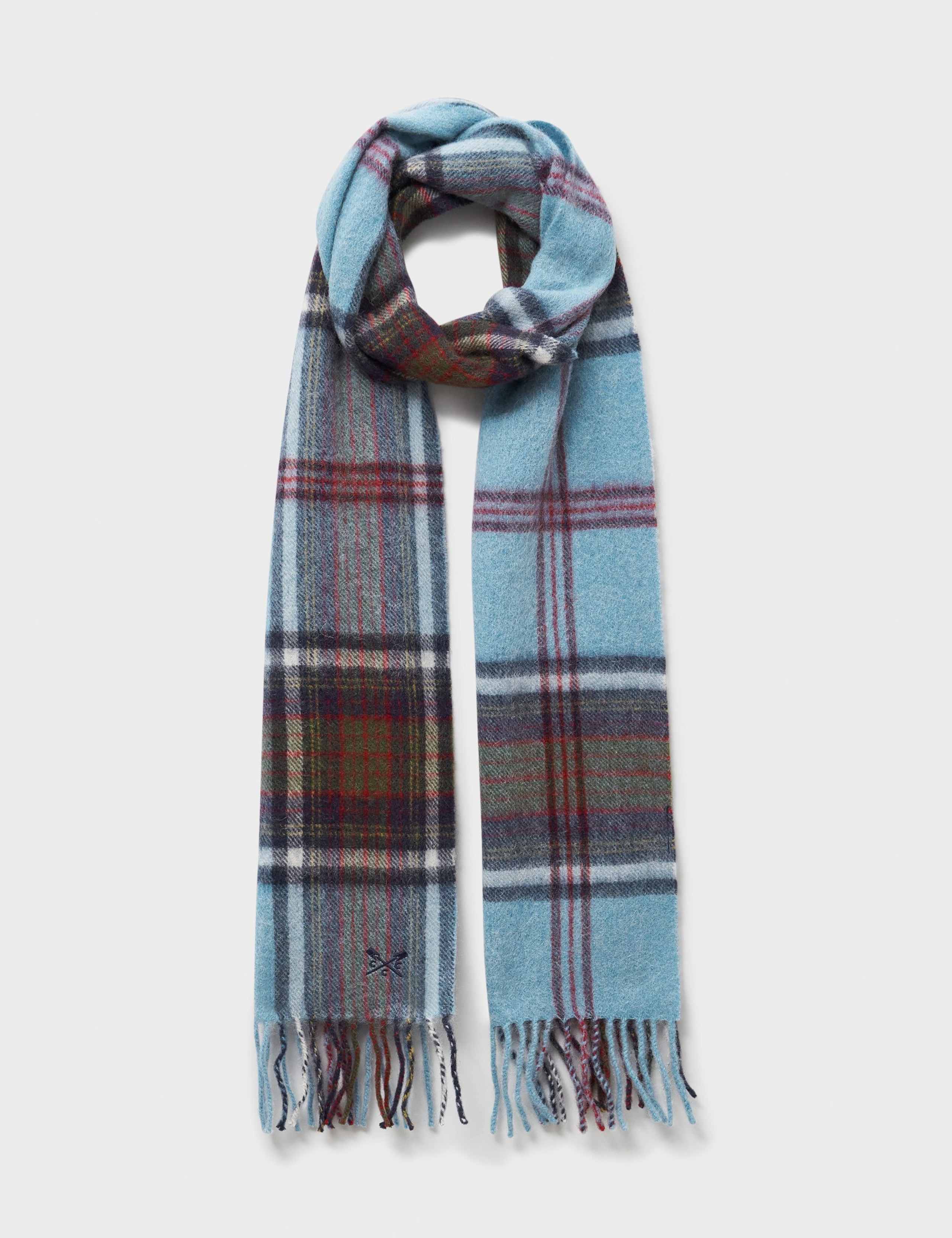 Pure Wool Checked Scarf 2 of 2