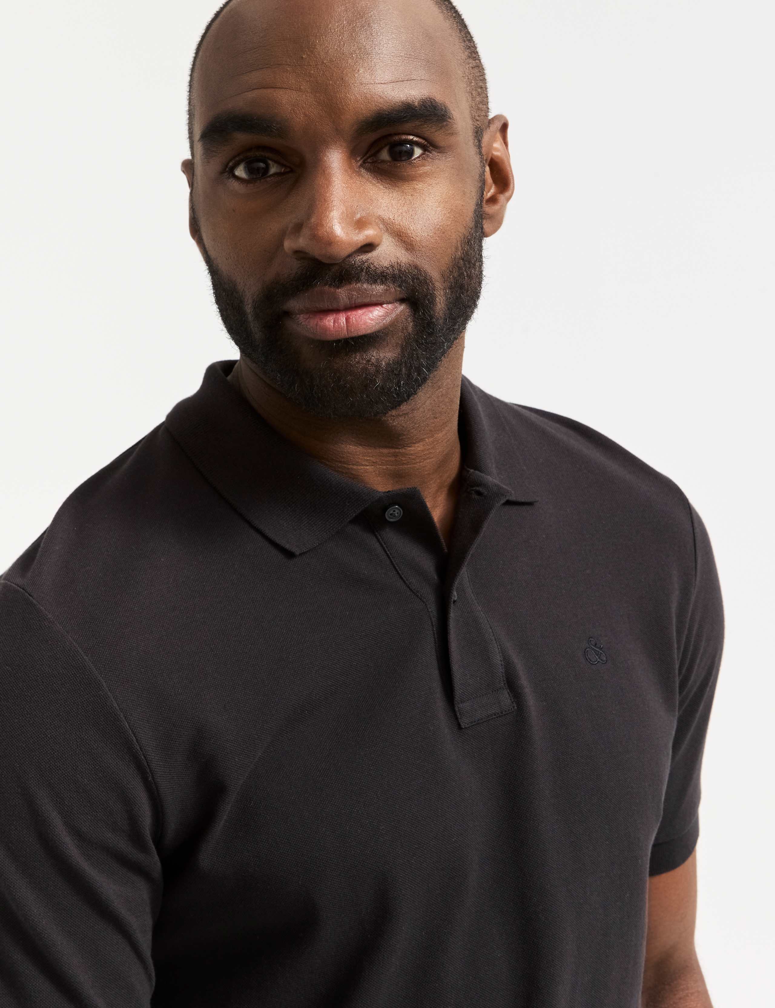 Pure Cotton Pique Polo Shirt 3 of 4