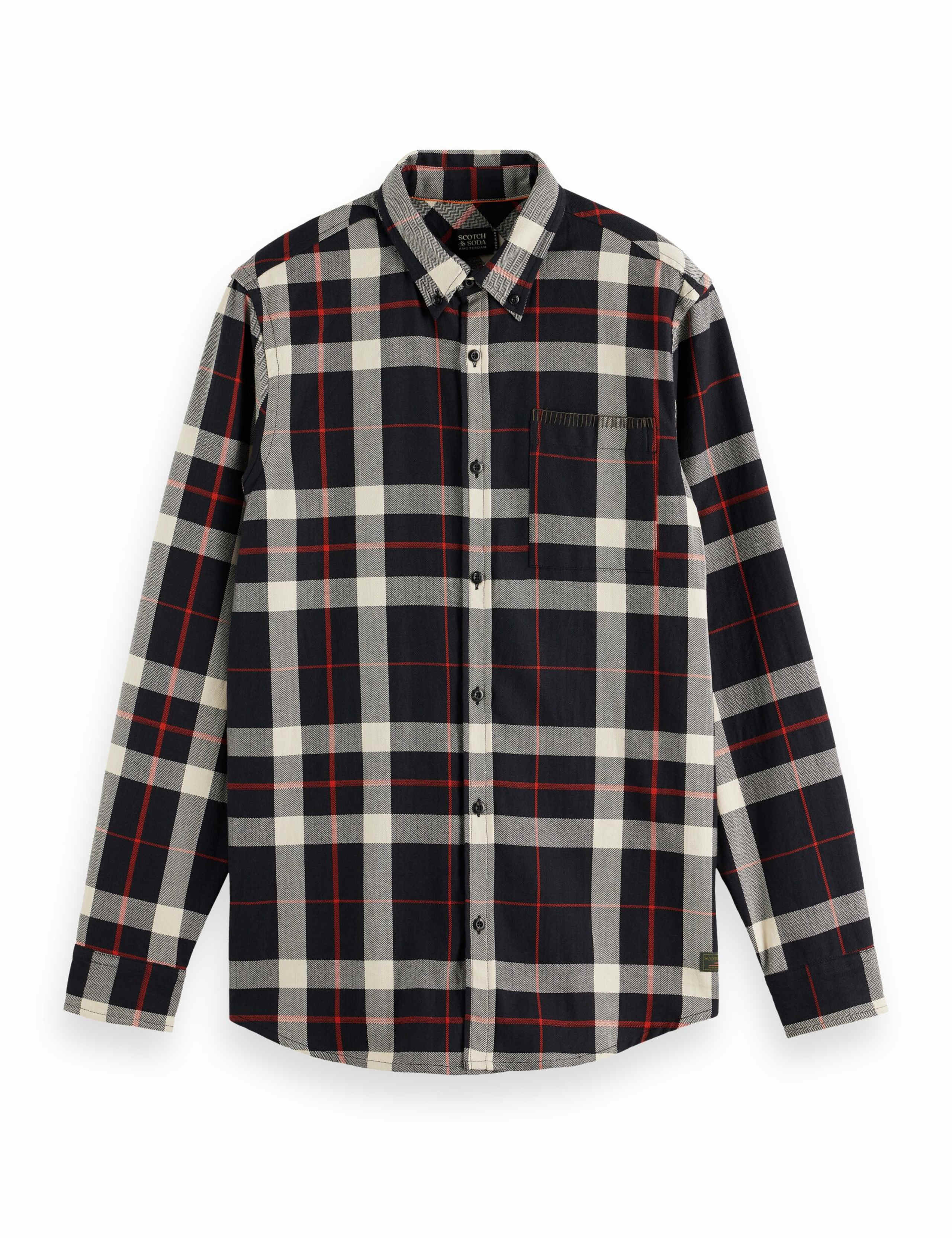 Pure Cotton Checked Overshirt 2 of 5