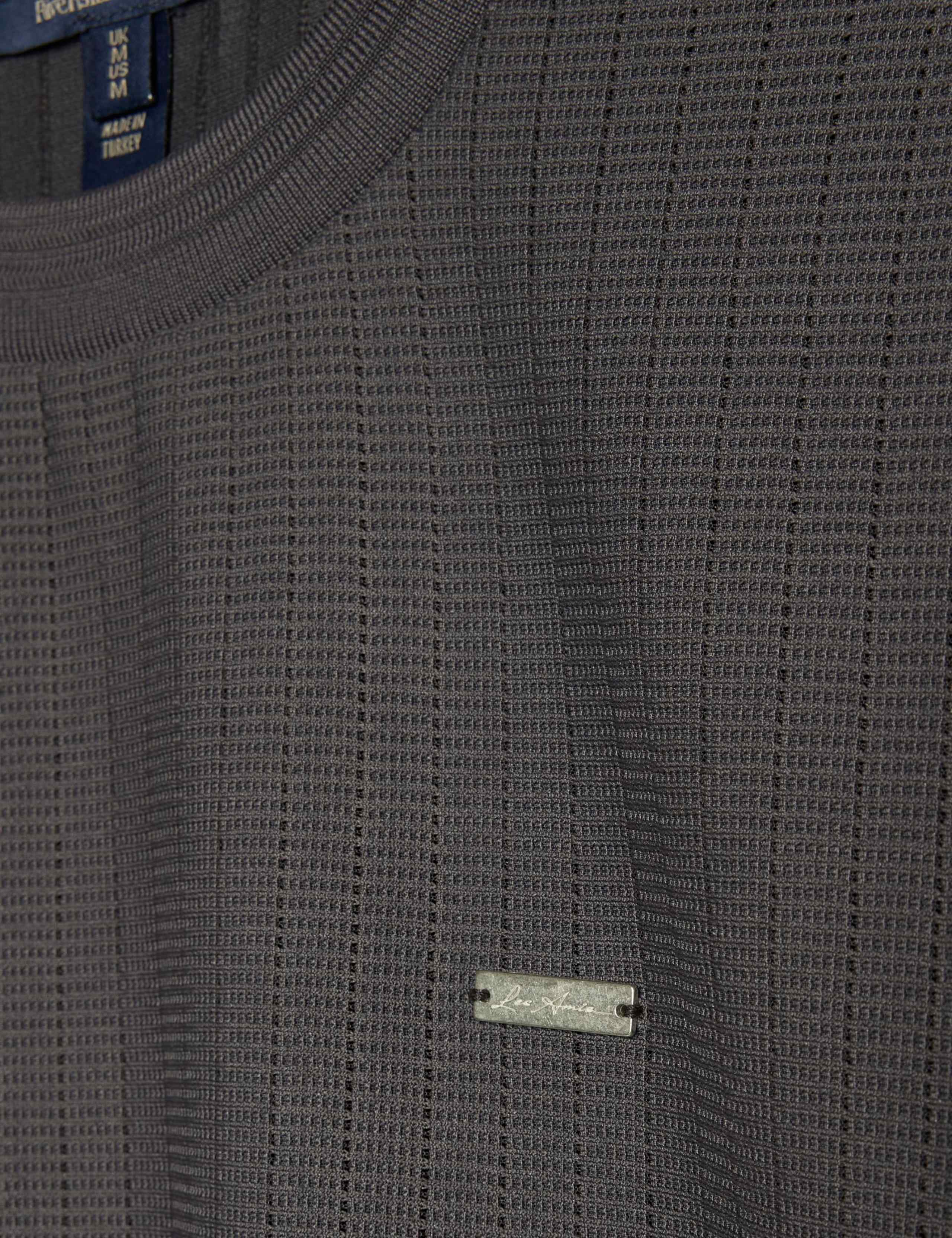 Slim Fit Textured Short Sleeve T-Shirt 5 of 6