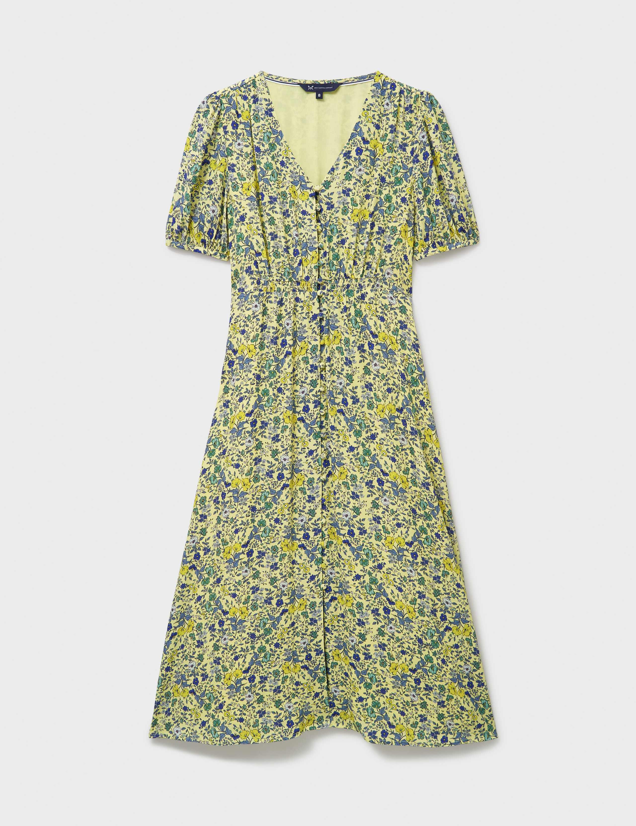 Floral V-Neck Maxi Tea Dress 2 of 5