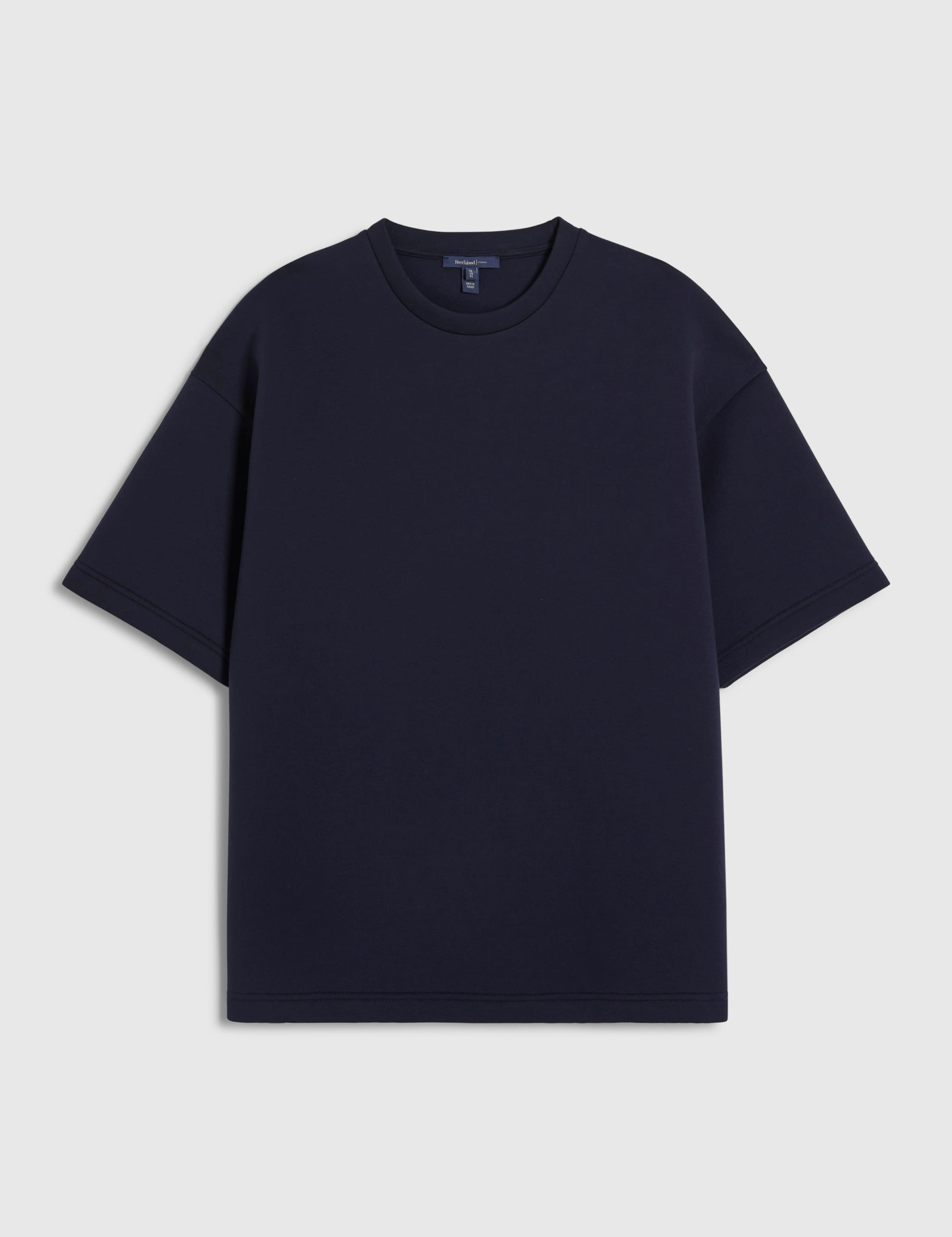 Oversized Cotton Blend Short Sleeve T-Shirt 5 of 5