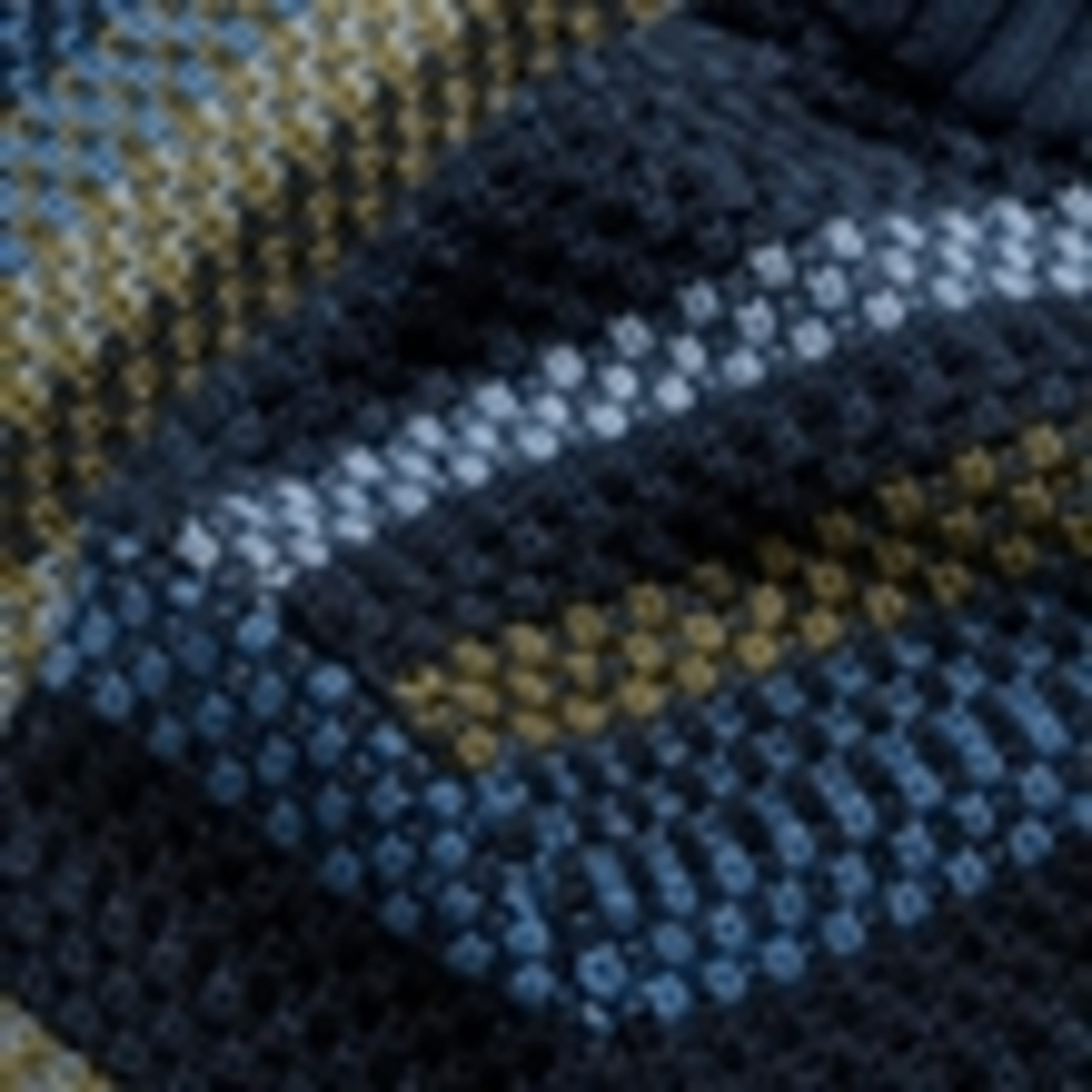 Pure Cotton Striped Crew Neck Jumpers 5 of 5