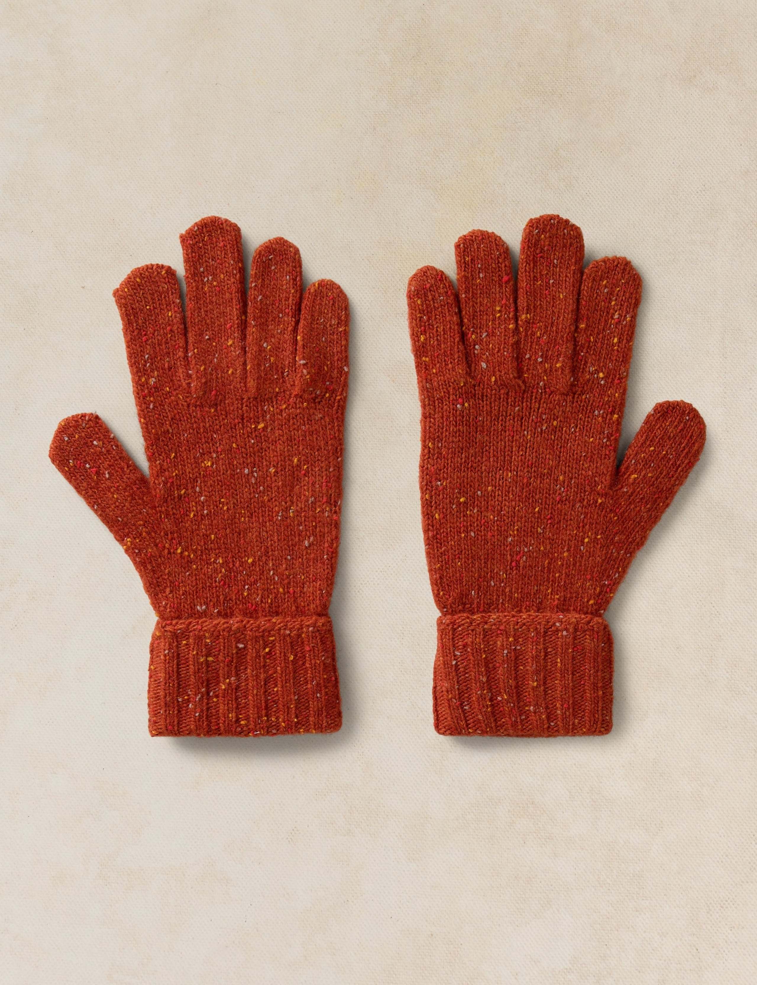 Wool Rich Cable Knitted Gloves 2 of 3