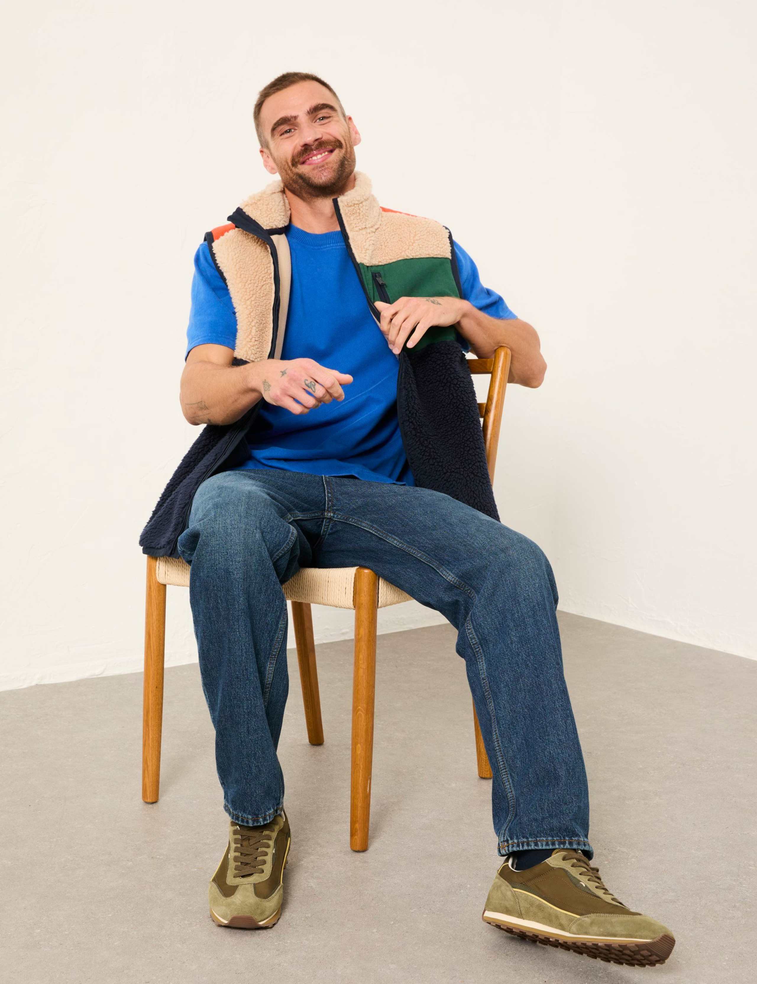 Tapered Fit 5 Pocket Jeans 1 of 5