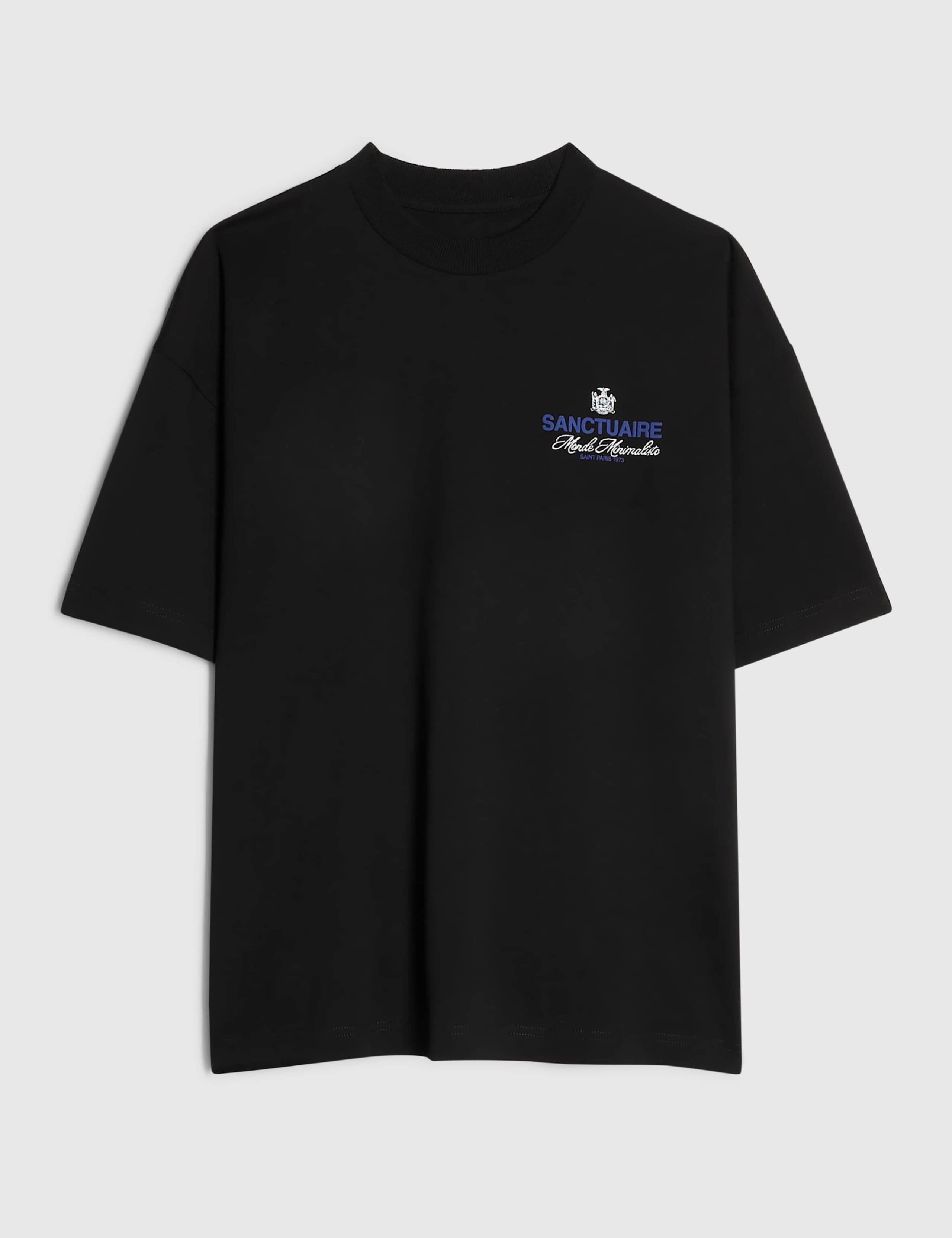 Oversized Pure Cotton Graphic Short Sleeve T-Shirt 6 of 6