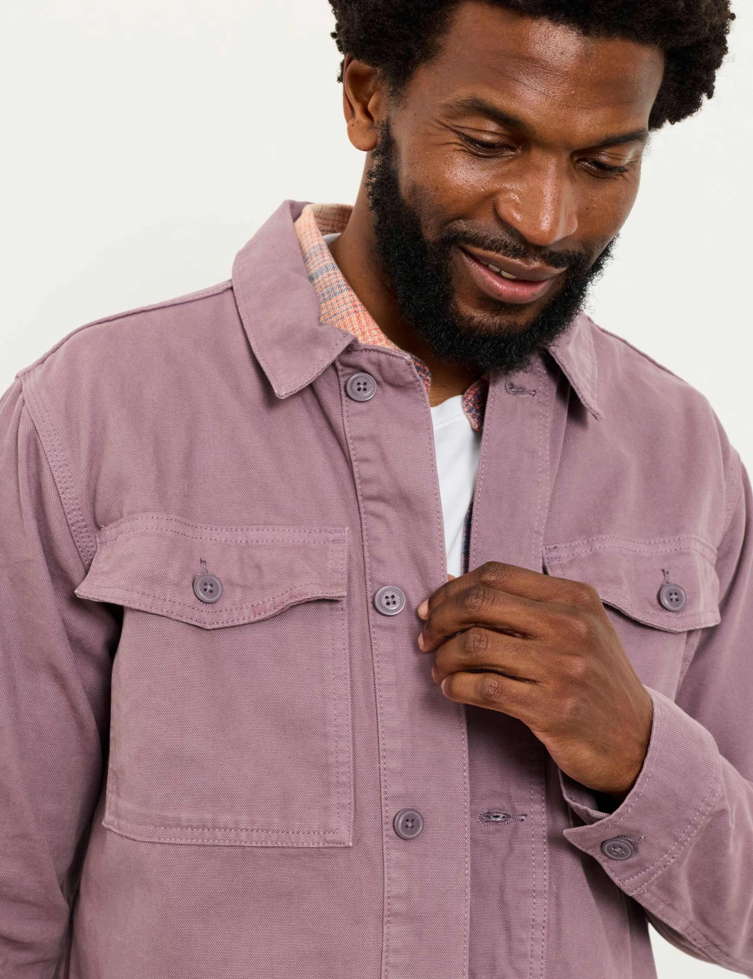 Pure Cotton Utility Overshirt 3 of 6