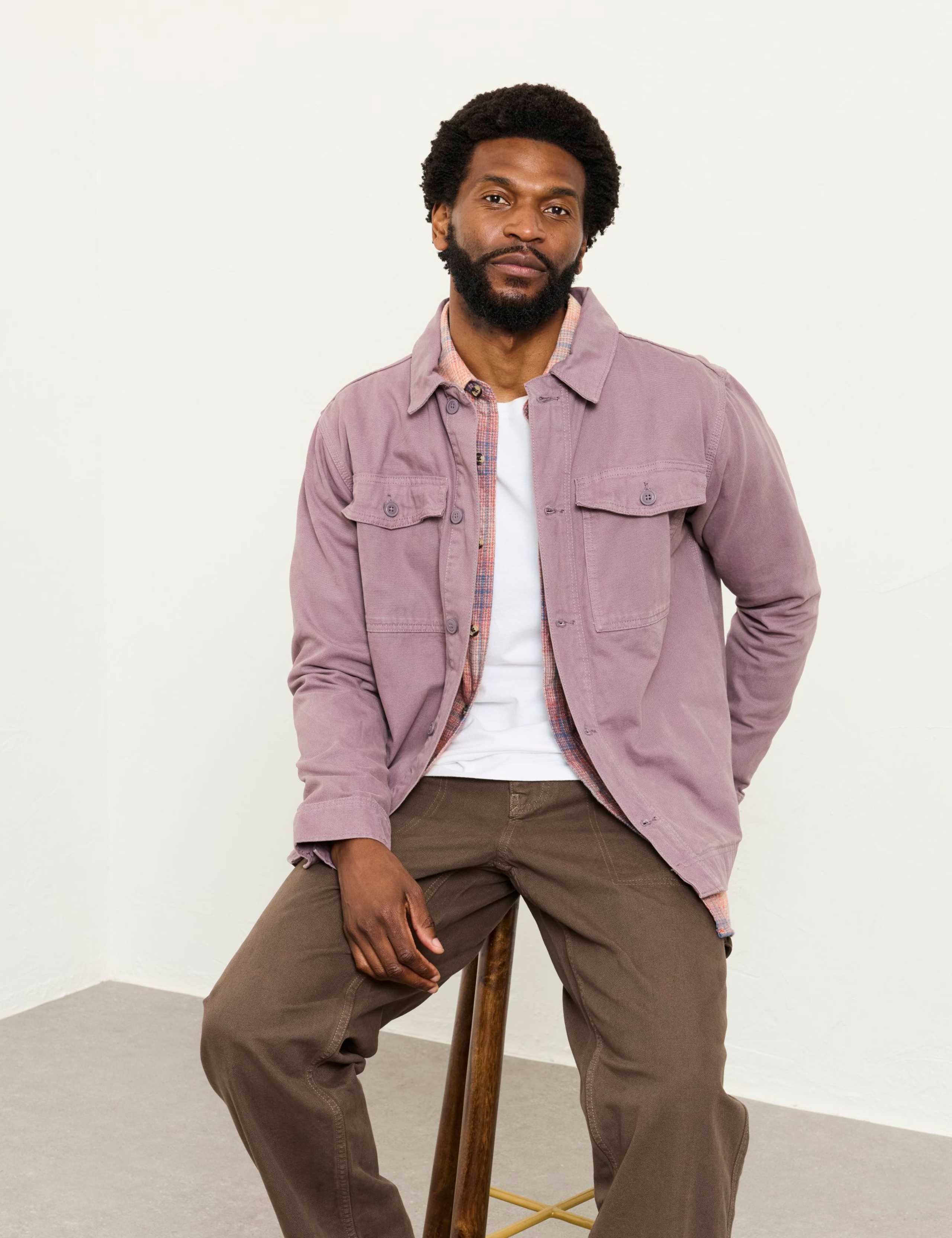 Pure Cotton Utility Overshirt 5 of 6