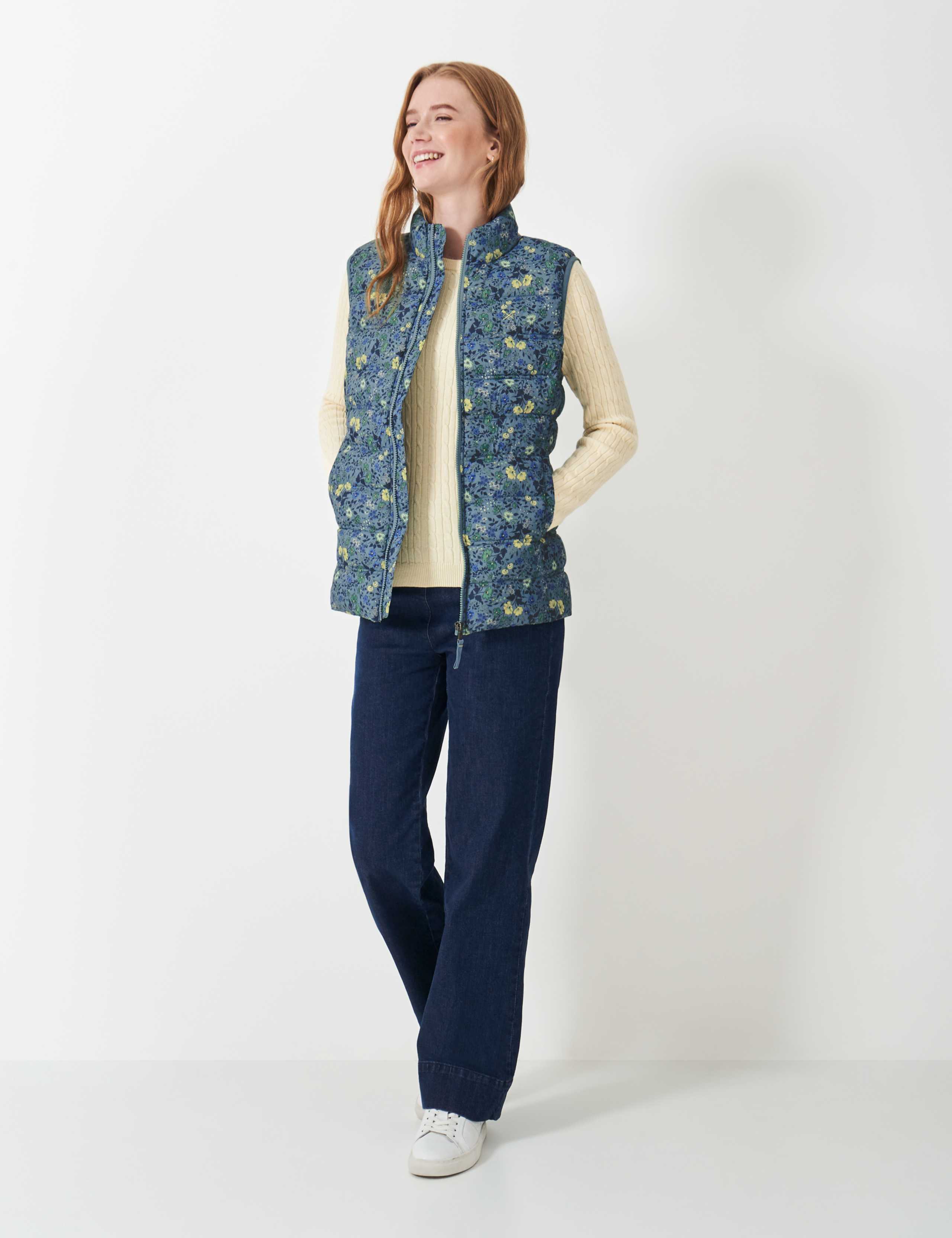 Floral Lightweight Gilet 3 of 5