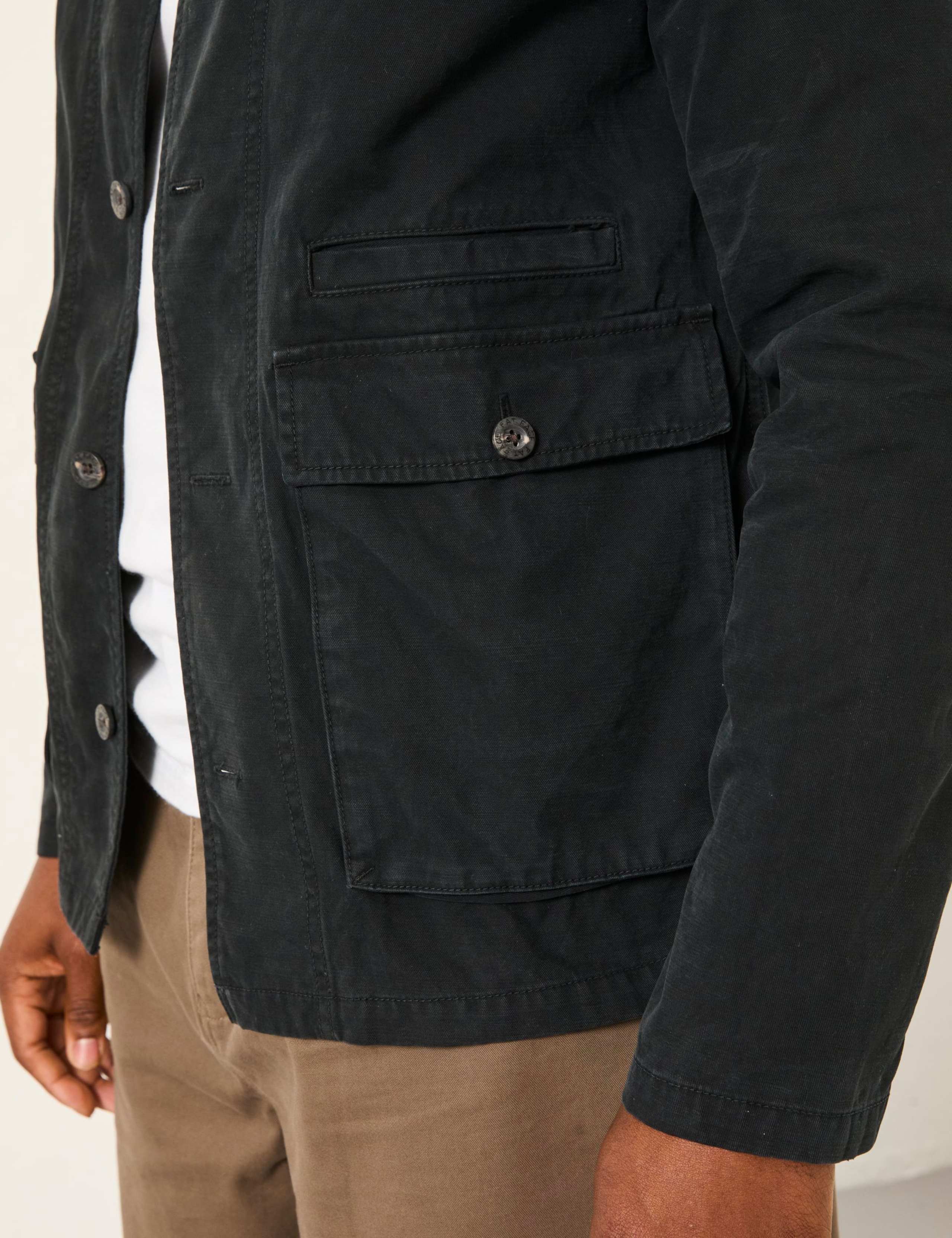 Pure Cotton Utility Jacket 4 of 4