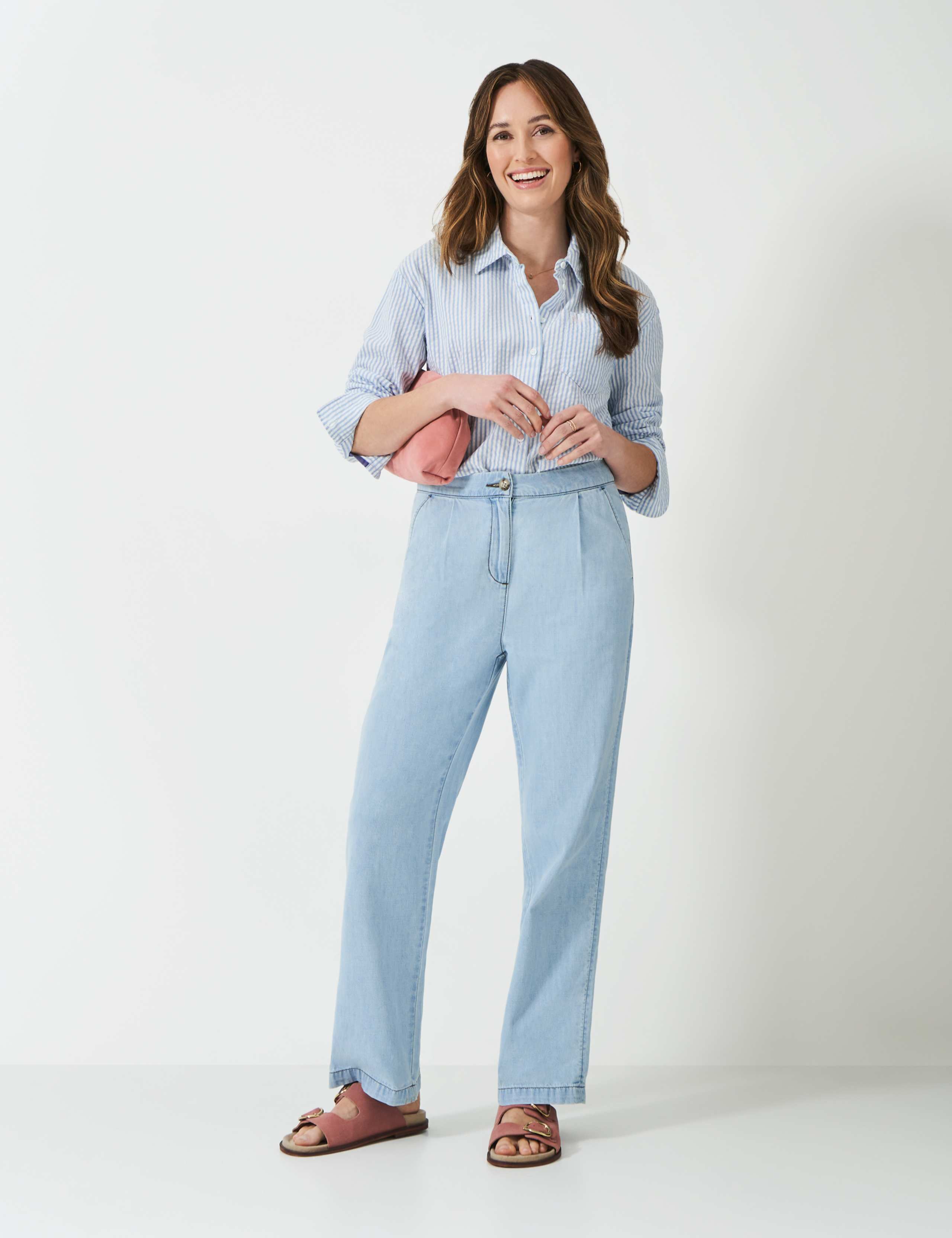 Pure Cotton Striped Relaxed Shirt 3 of 5