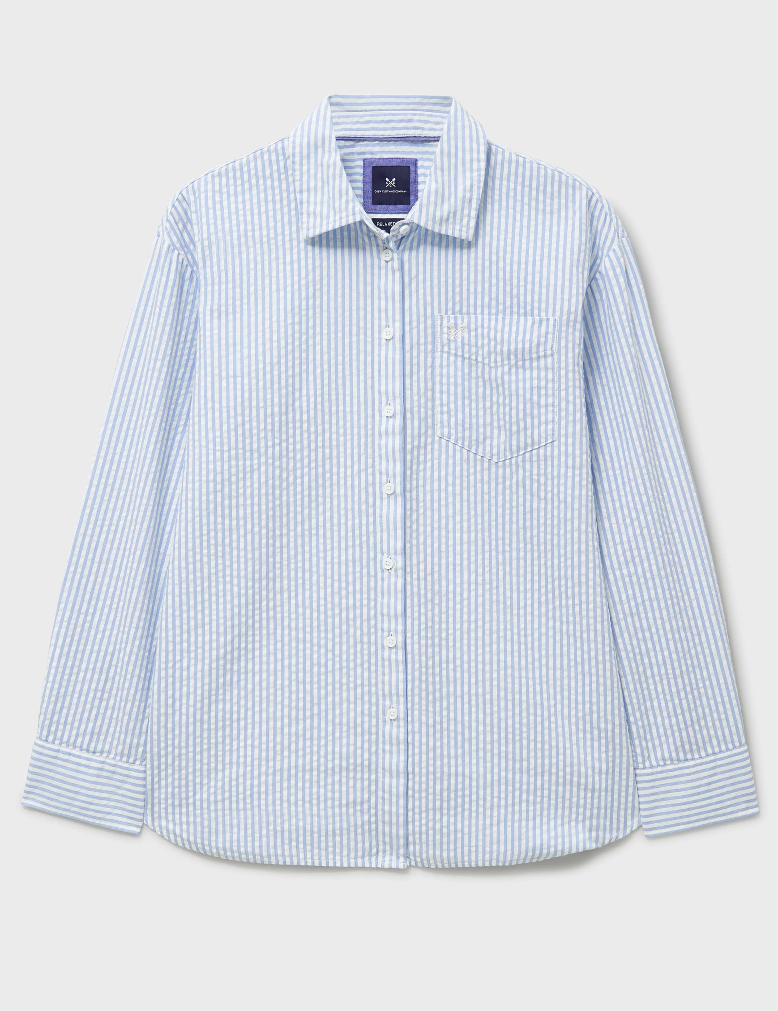 Pure Cotton Striped Relaxed Shirt 2 of 5