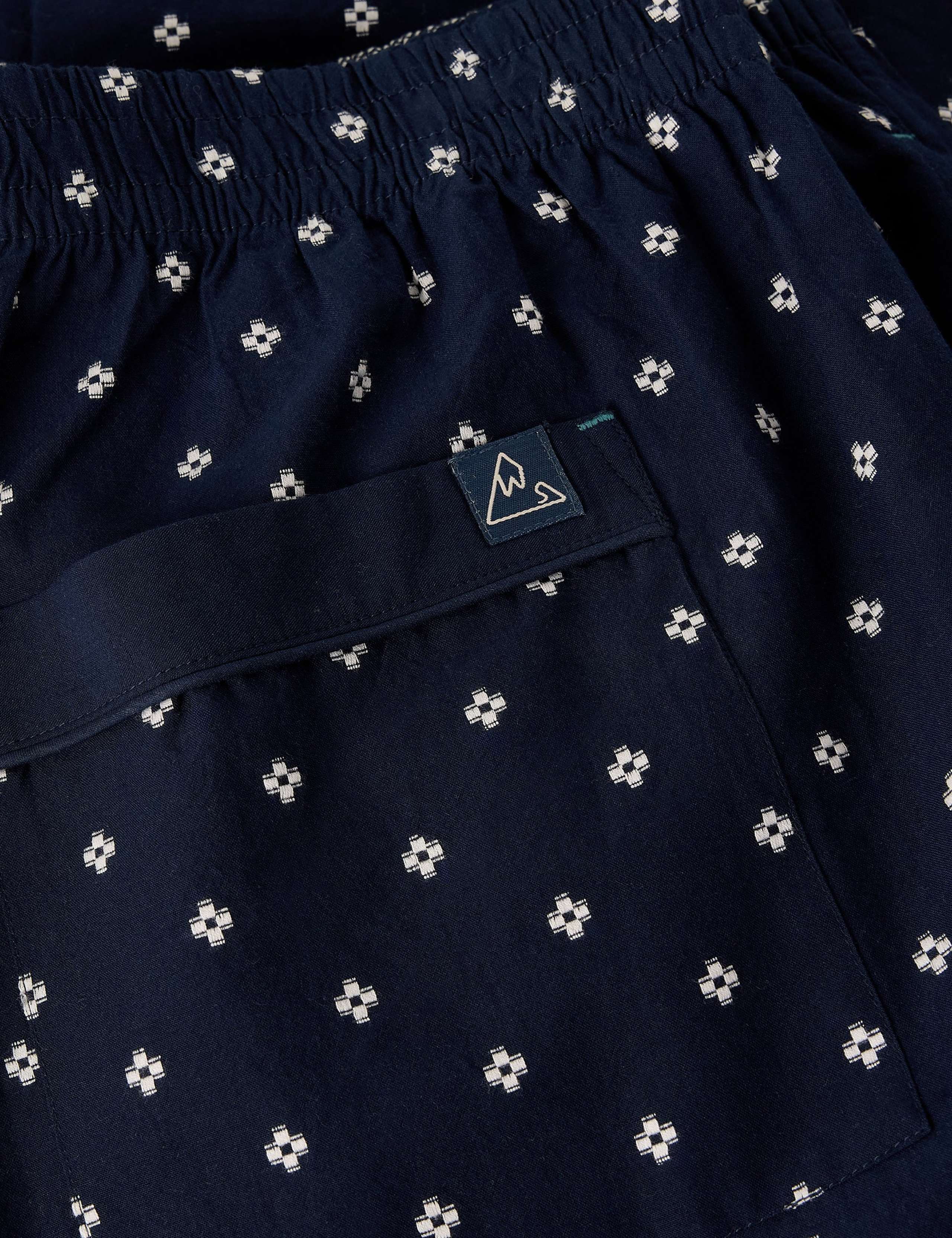 Pure Cotton Dobby Pyjama Bottoms 6 of 6