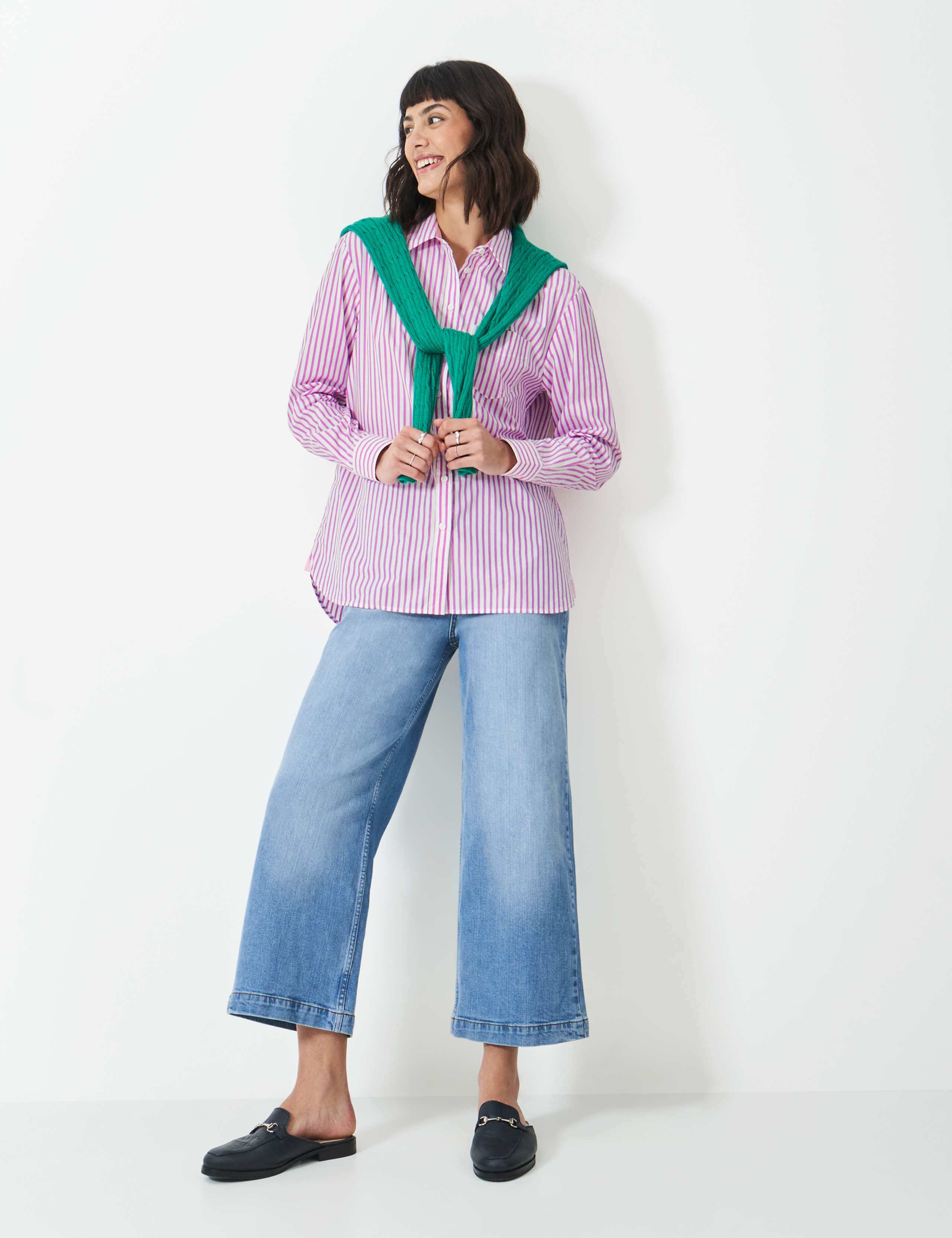 Pure Cotton Striped Relaxed Shirt 3 of 5