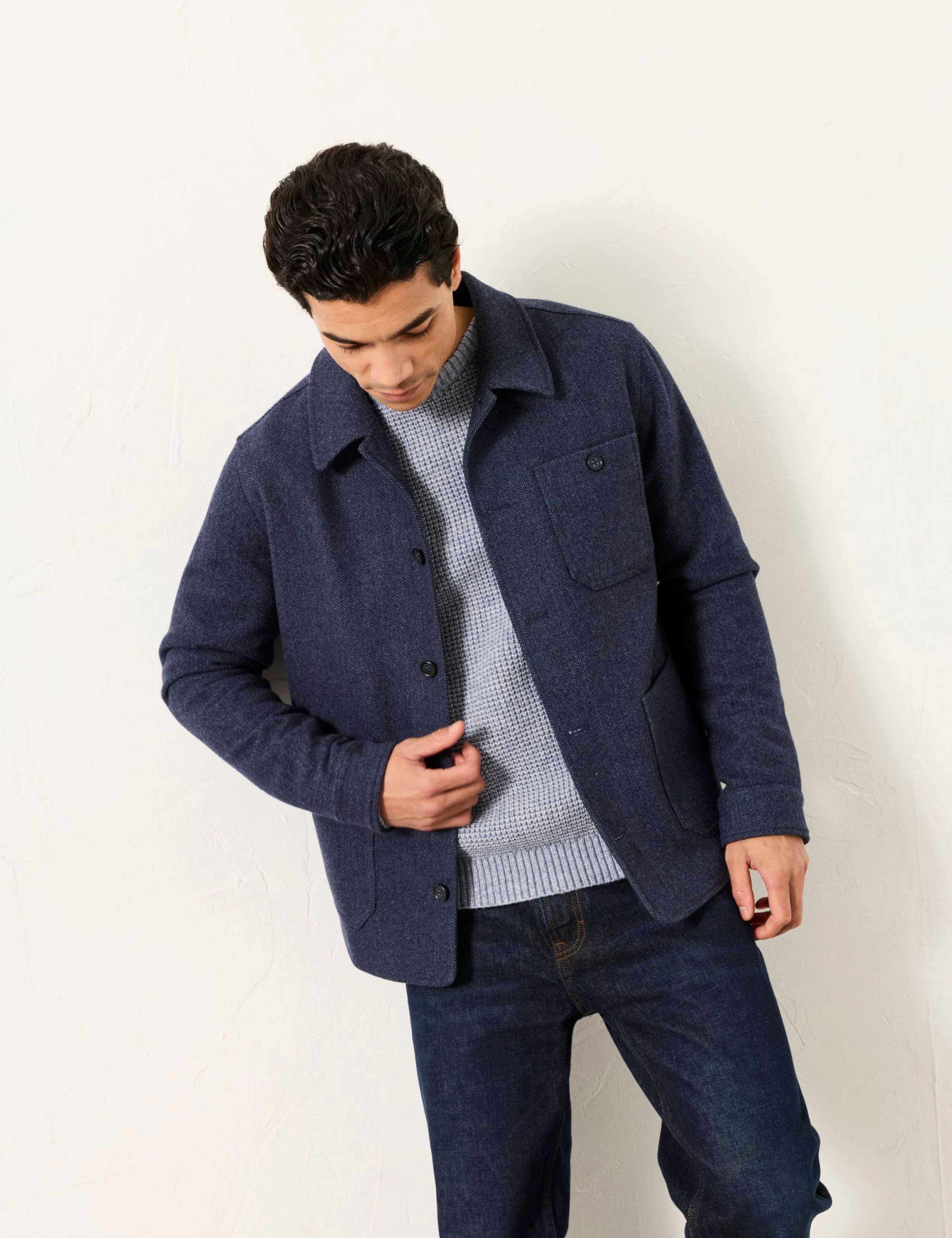 Wool Blend Overshirt 3 of 5