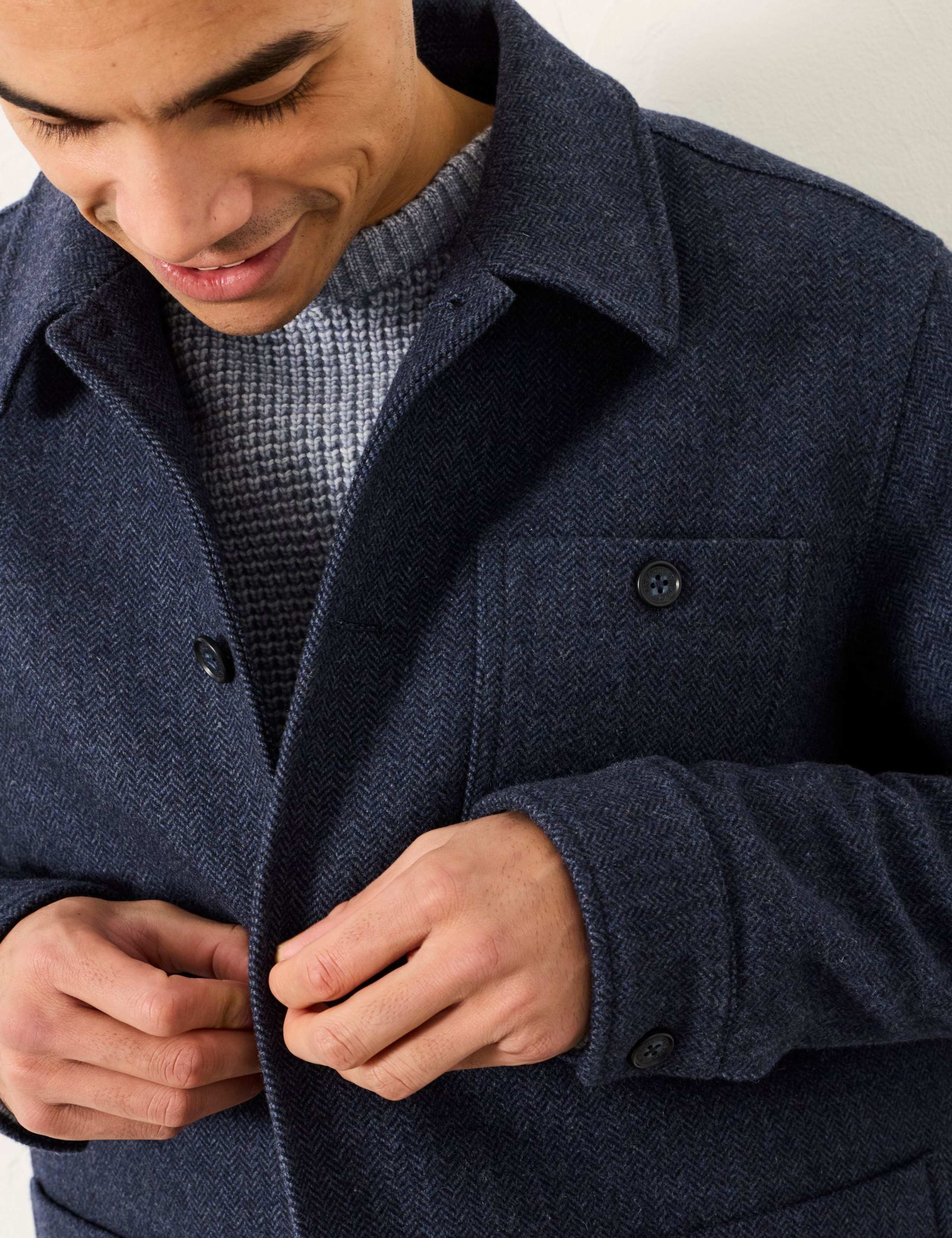 Wool Blend Overshirt 5 of 5