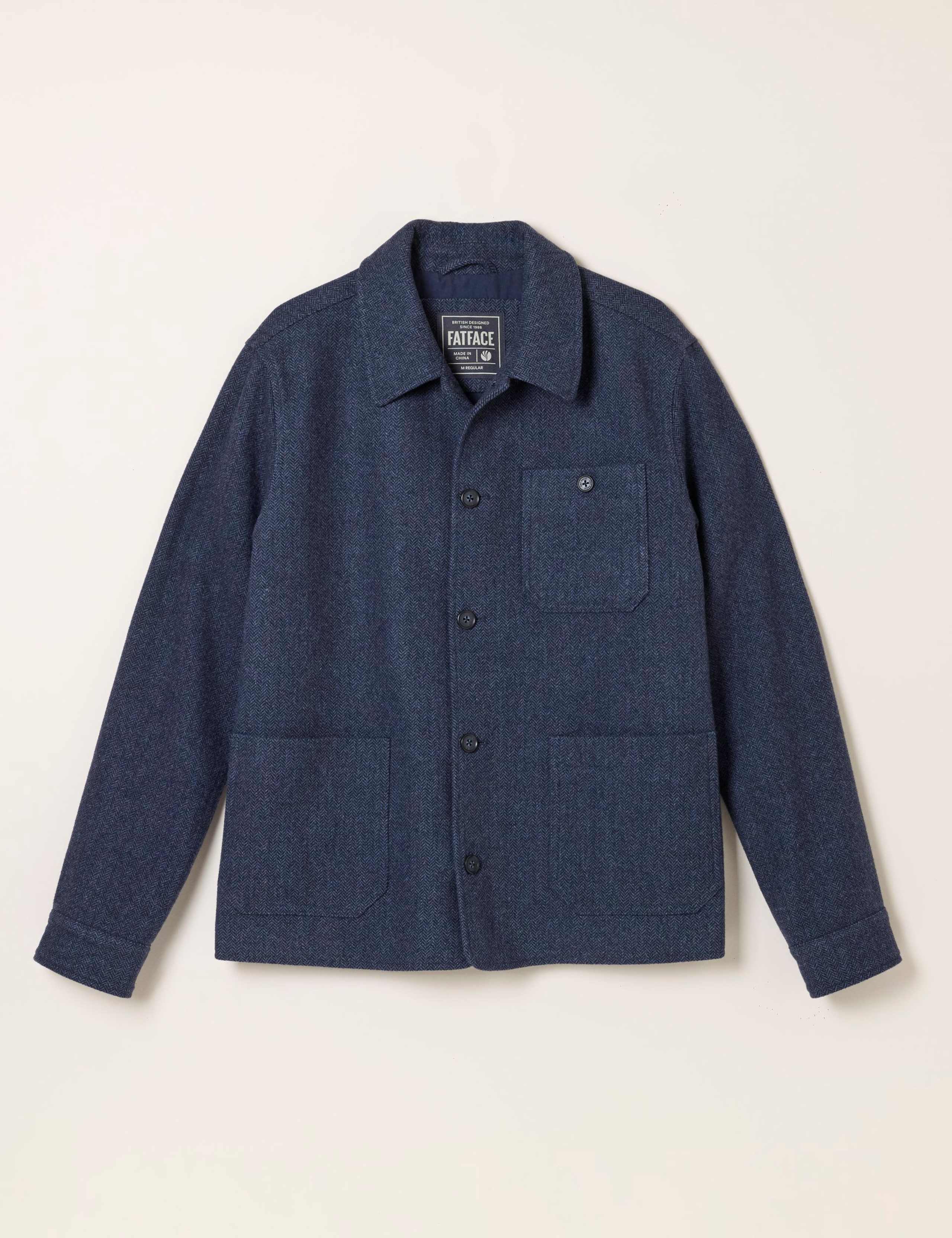 Wool Blend Overshirt 2 of 5