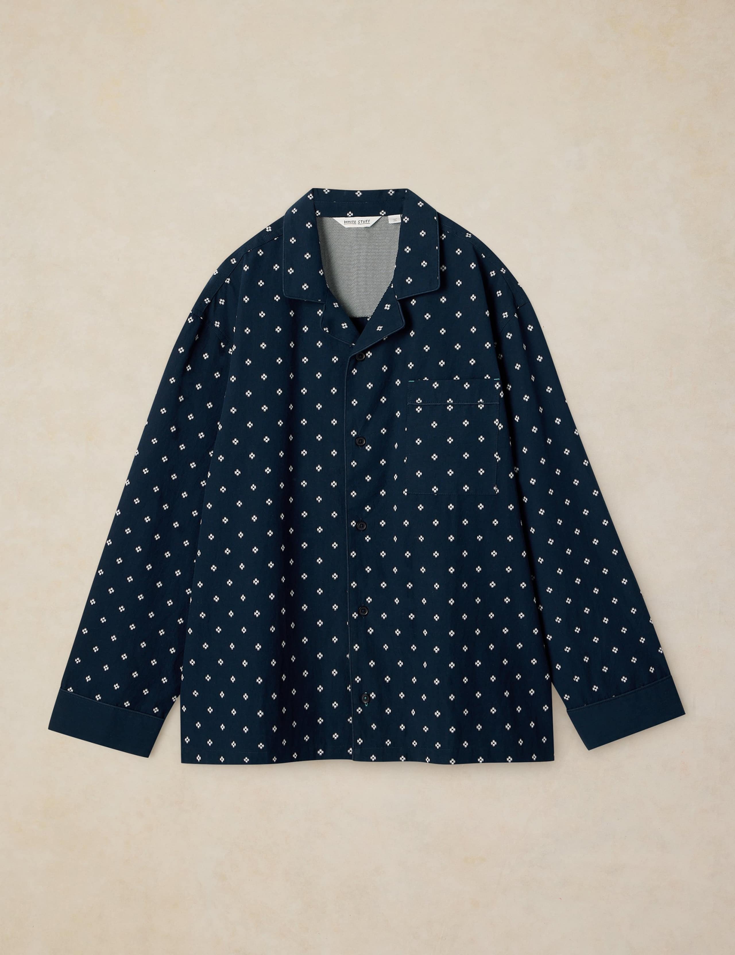 Pure Cotton Dobby Pyjama Top 2 of 6