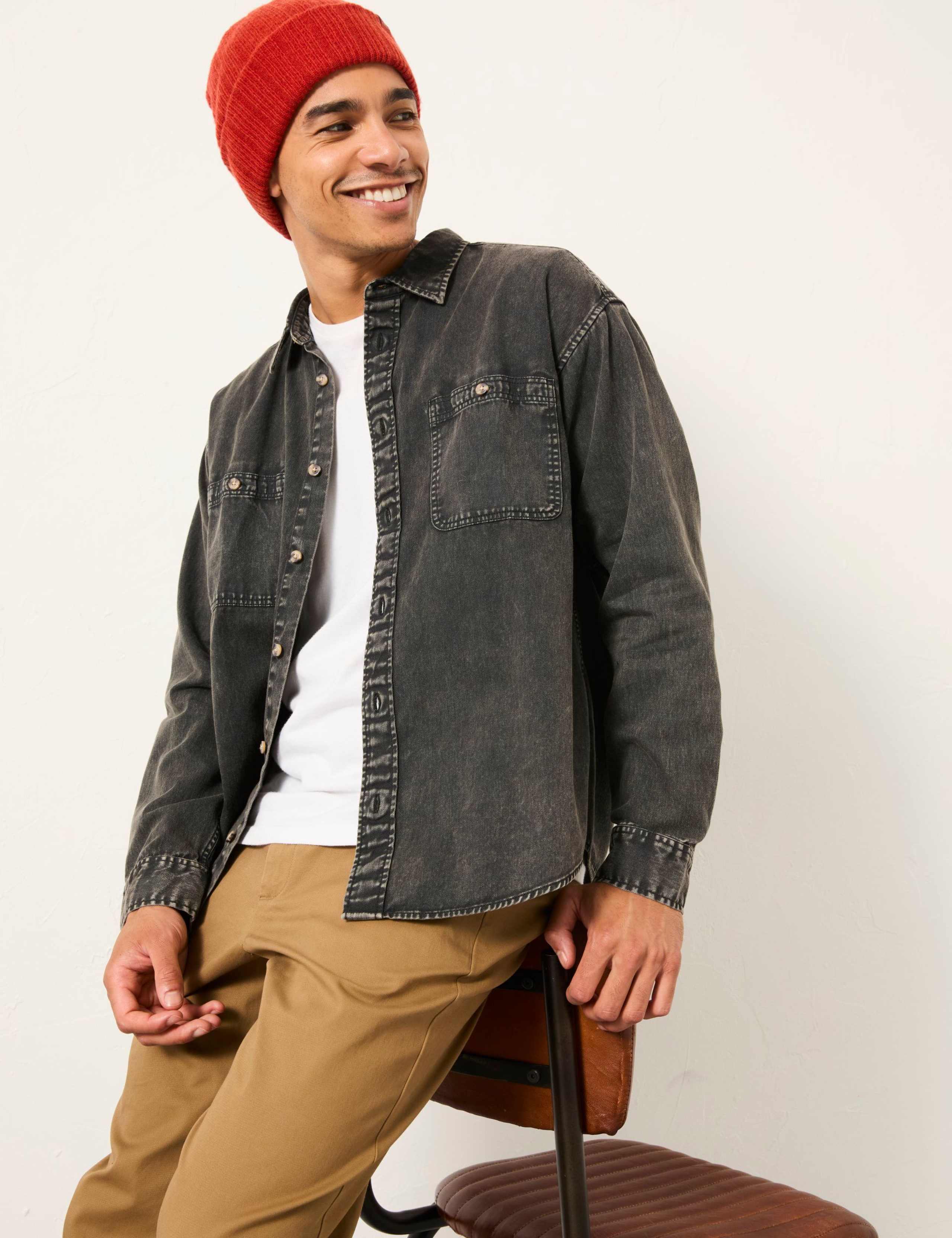 Pure Cotton Overshirt 4 of 6