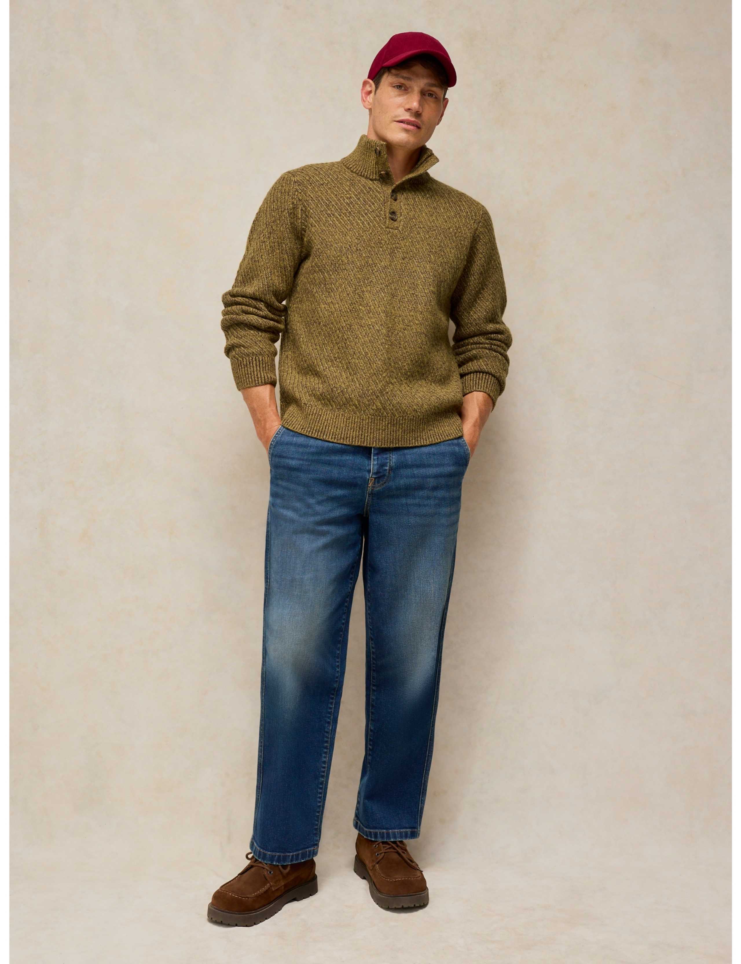 Siden Textured Stitch Funnel Neck Cardigan 4 of 6