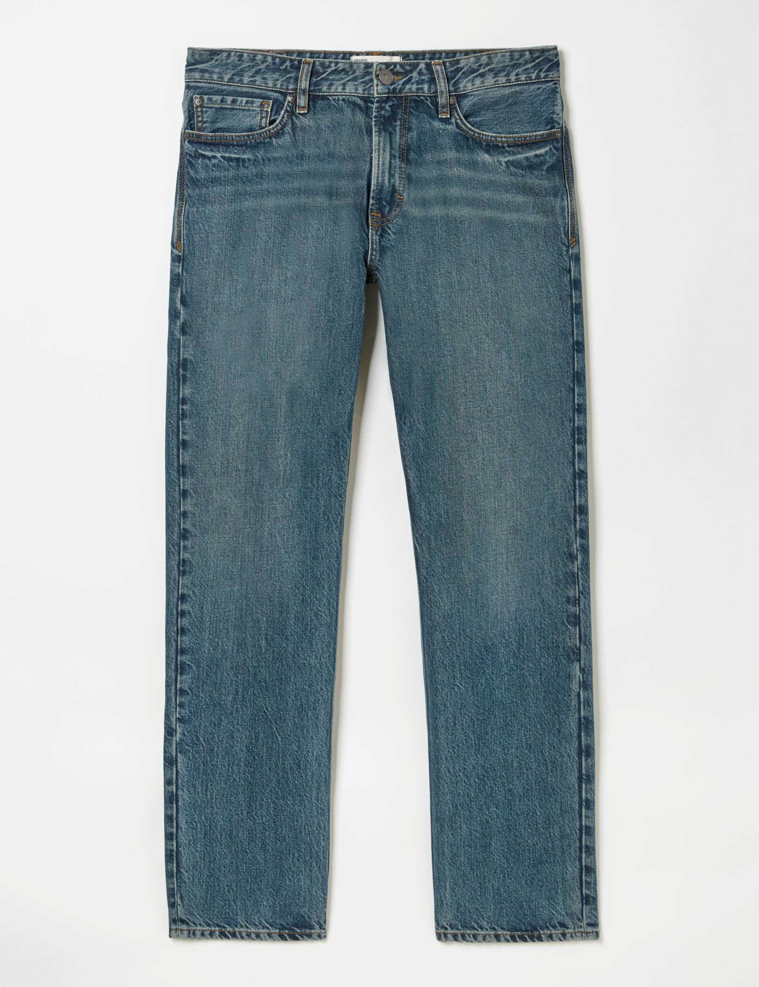 Straight Fit 5 Pocket Rigid Jeans 2 of 6
