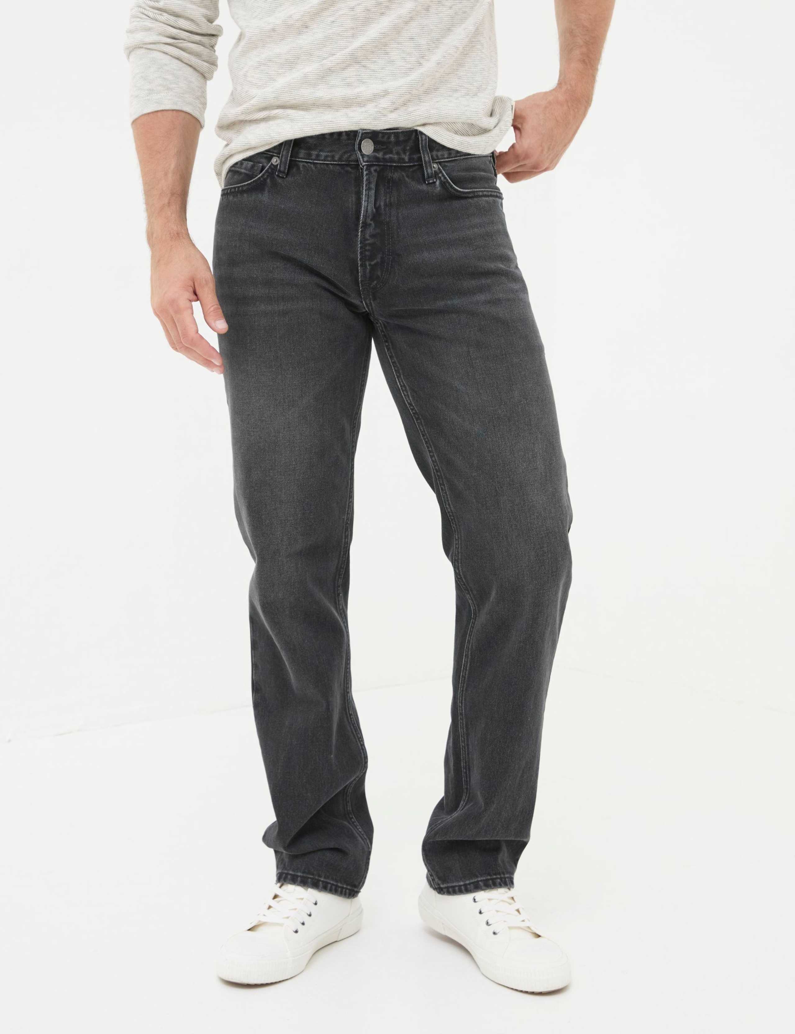 Straight Fit 5 Pocket Rigid Jeans 4 of 5